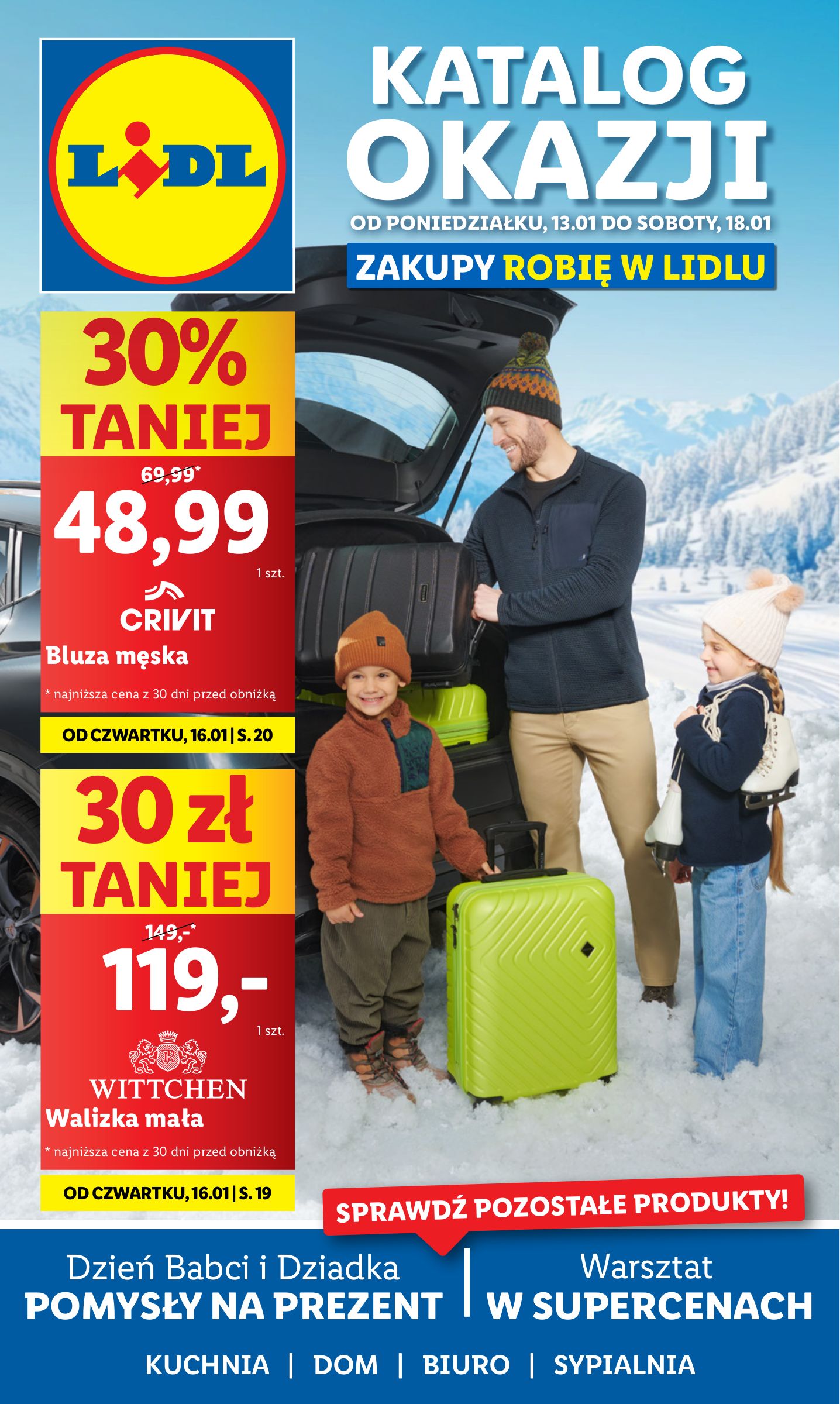 lidl - Lidl - Katalog Okazji gazetka ważna od 13.01. - 18.01.