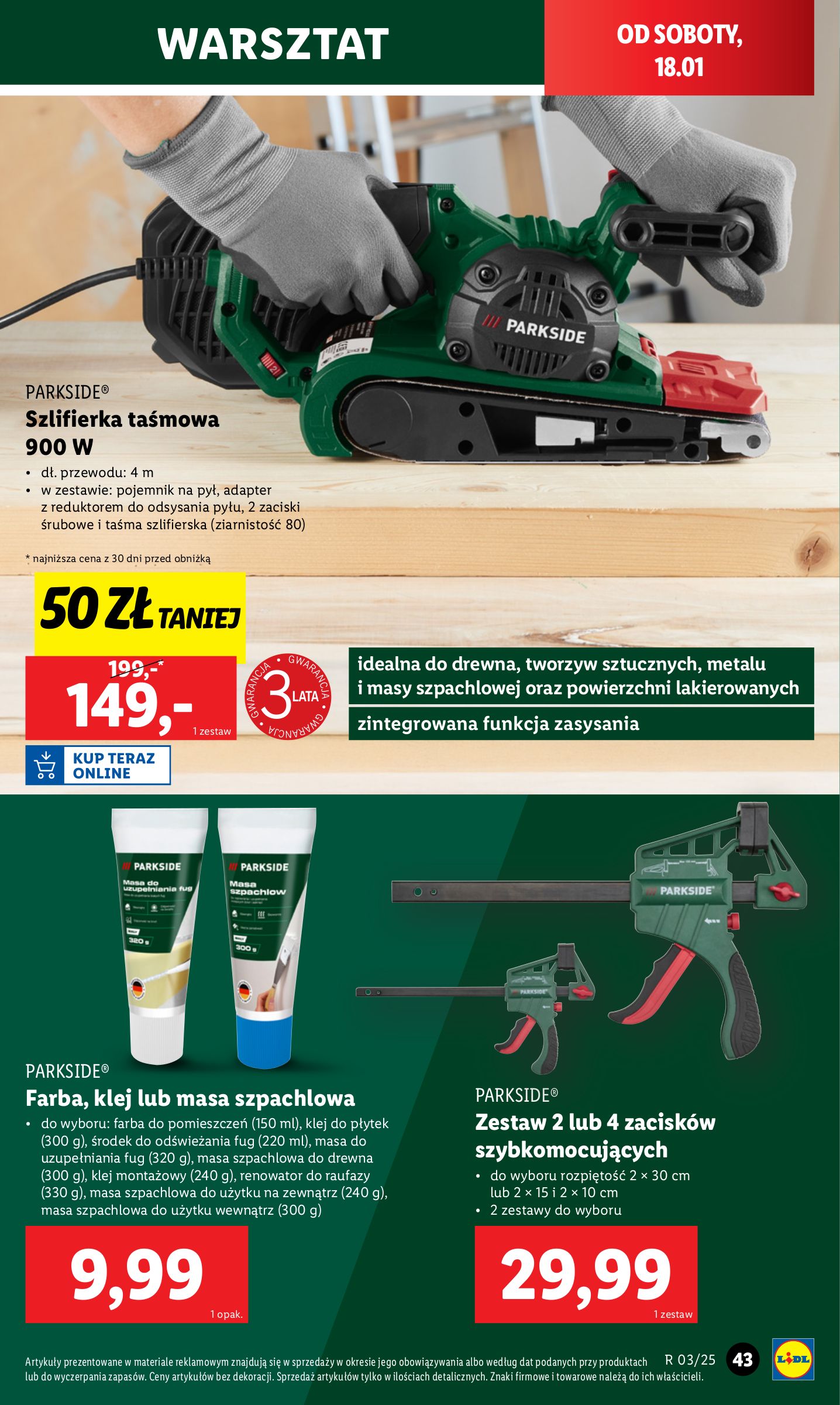 lidl - Lidl - Katalog Okazji gazetka ważna od 13.01. - 18.01. - page: 45