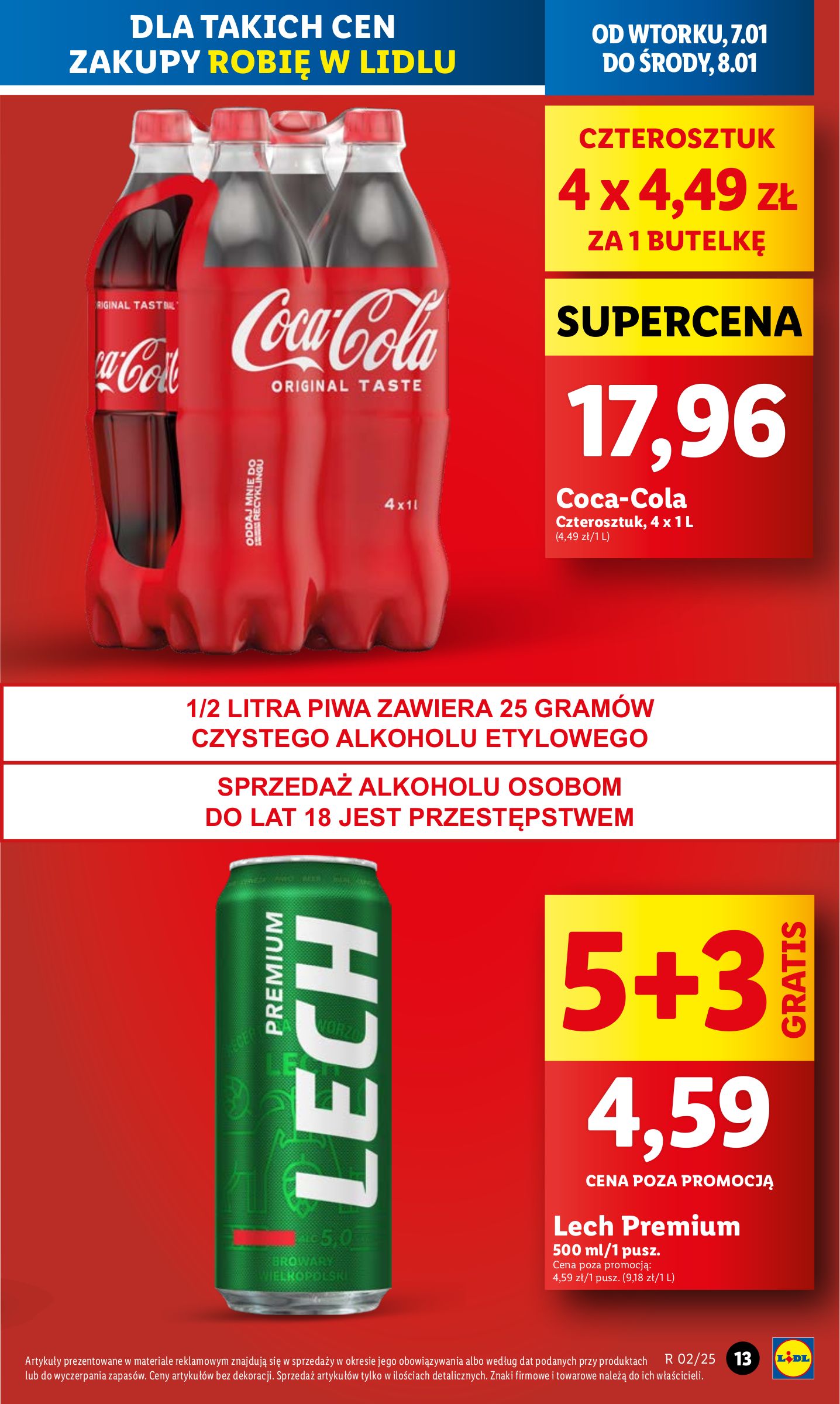 lidl - Lidl gazetka ważna od 07.01. - 08.01. - page: 13