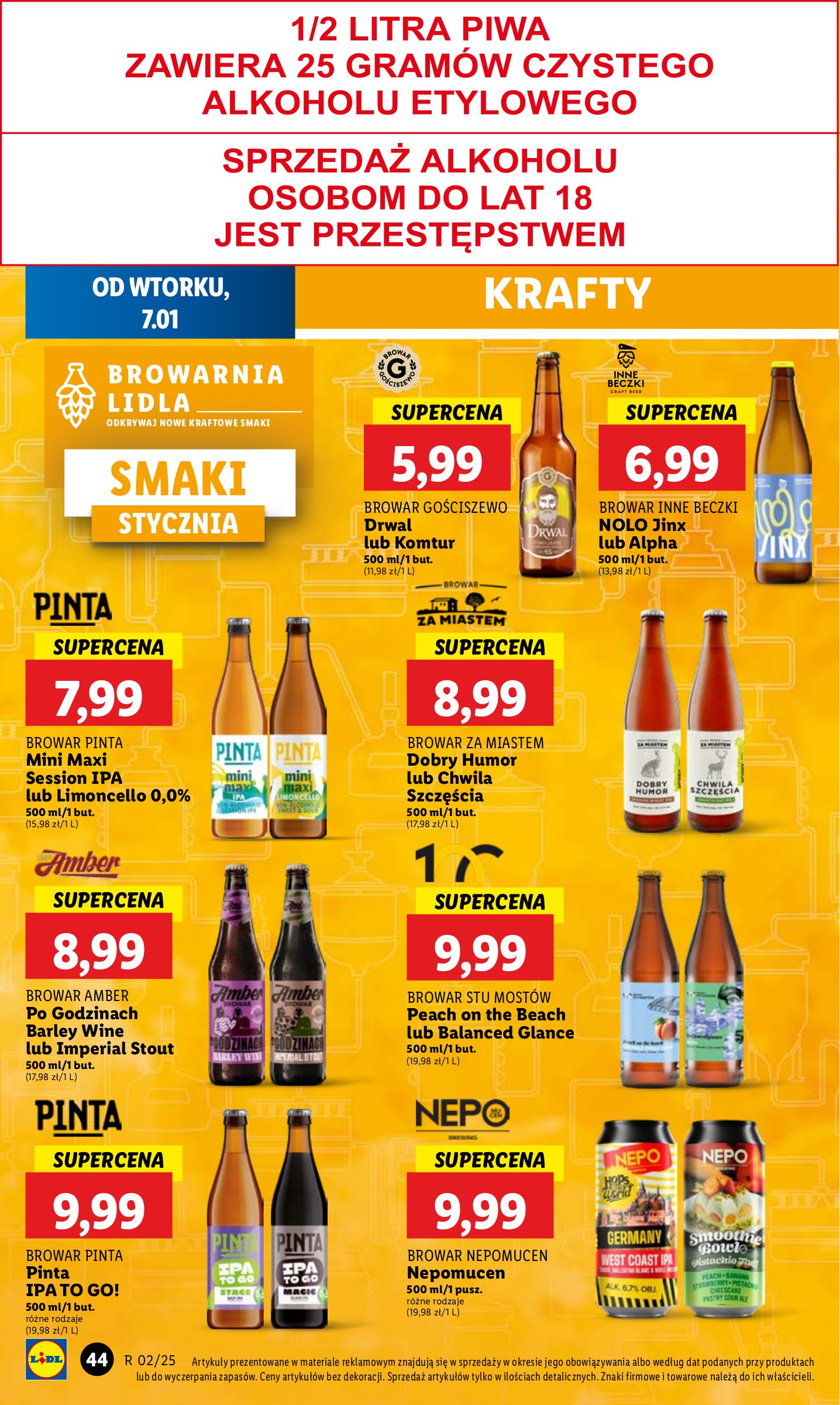 lidl - Lidl gazetka ważna od 07.01. - 08.01. - page: 50