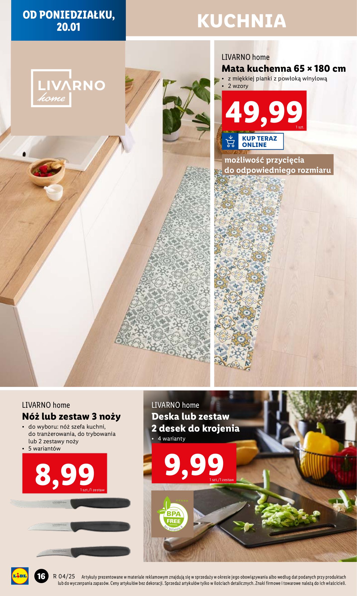 lidl - Lidl - Katalog okazji gazetka ważna od 20.01. - 26.01. - page: 16