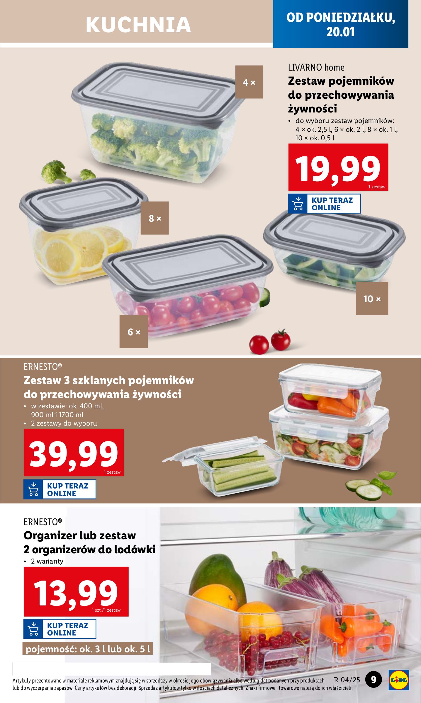 lidl - Lidl - Katalog okazji gazetka ważna od 20.01. - 26.01. - page: 9