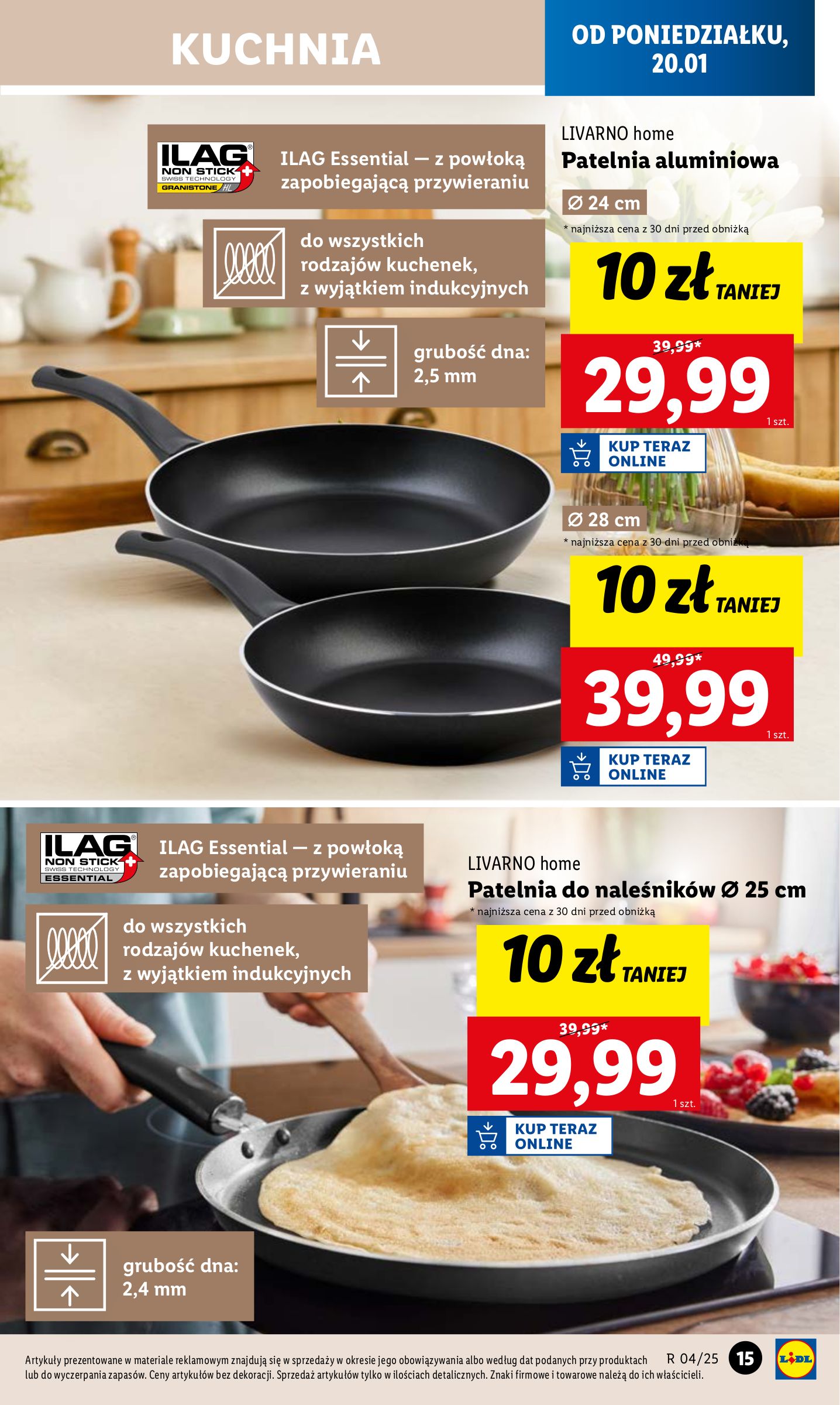 lidl - Lidl - Katalog okazji gazetka ważna od 20.01. - 26.01. - page: 15