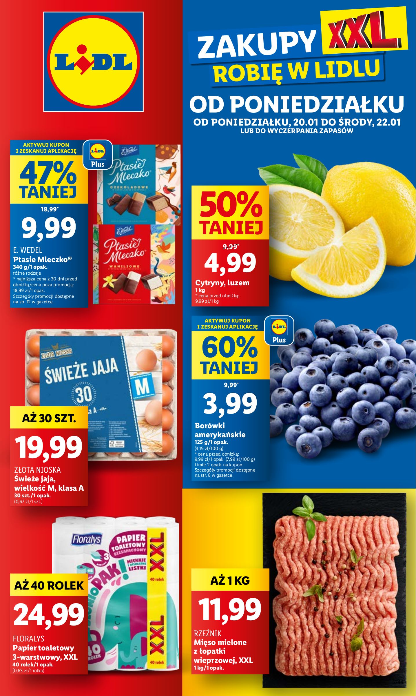 lidl - Lidl gazetka ważna od 20.01. - 22.01.