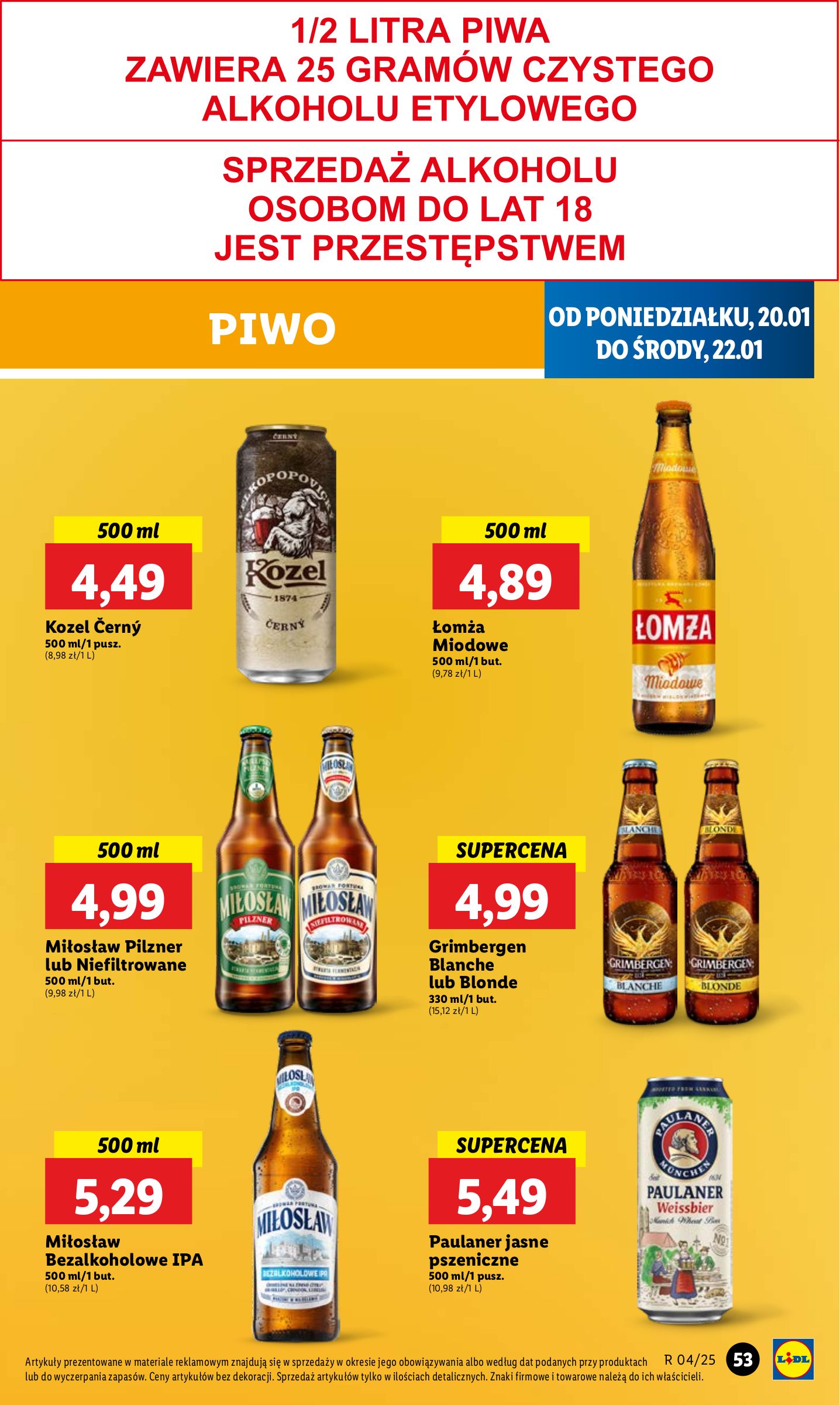 lidl - Lidl gazetka ważna od 20.01. - 22.01. - page: 55