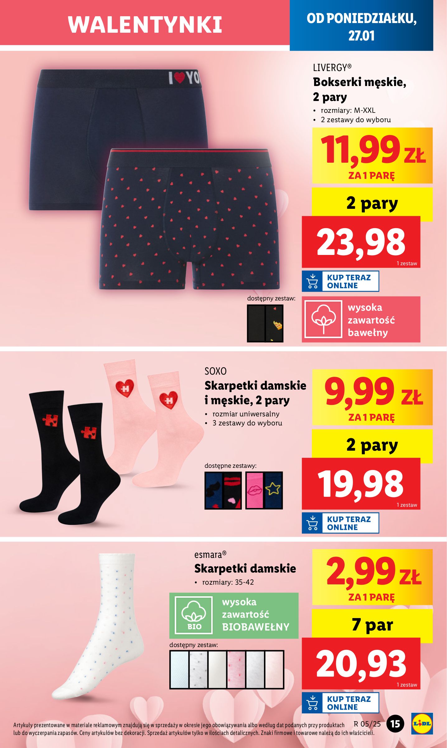 lidl - Lidl - Katalog okazji gazetka ważna od 27.01. - 01.02. - page: 15