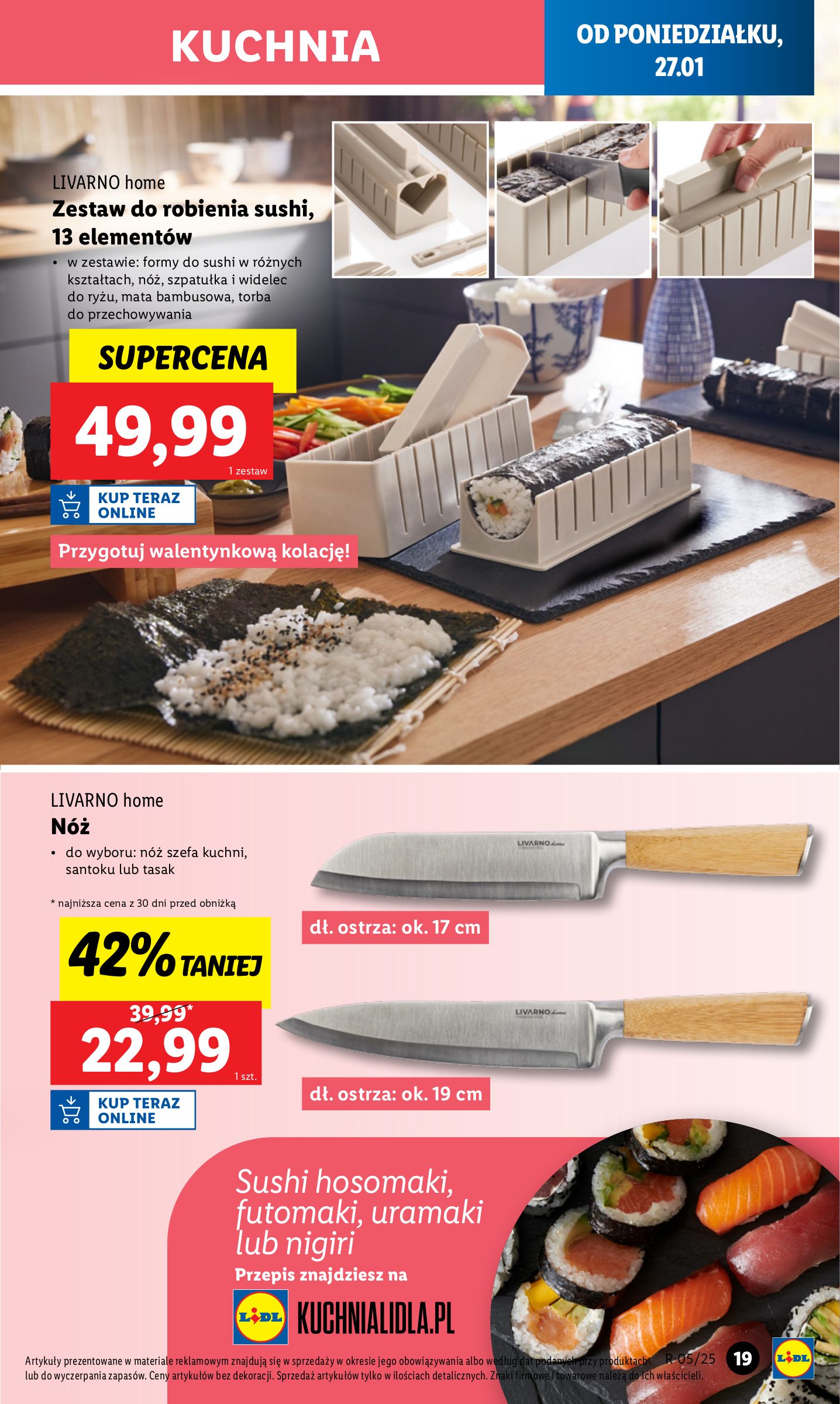 lidl - Lidl - Katalog okazji gazetka ważna od 27.01. - 01.02. - page: 19