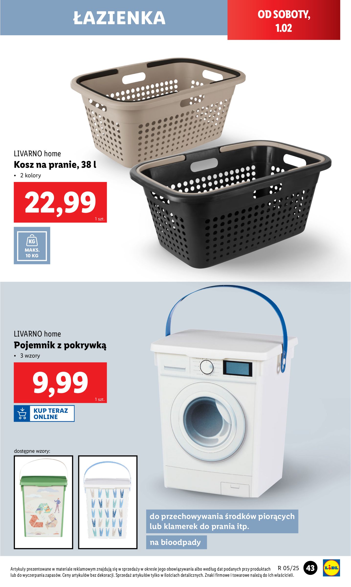 lidl - Lidl - Katalog okazji gazetka ważna od 27.01. - 01.02. - page: 47