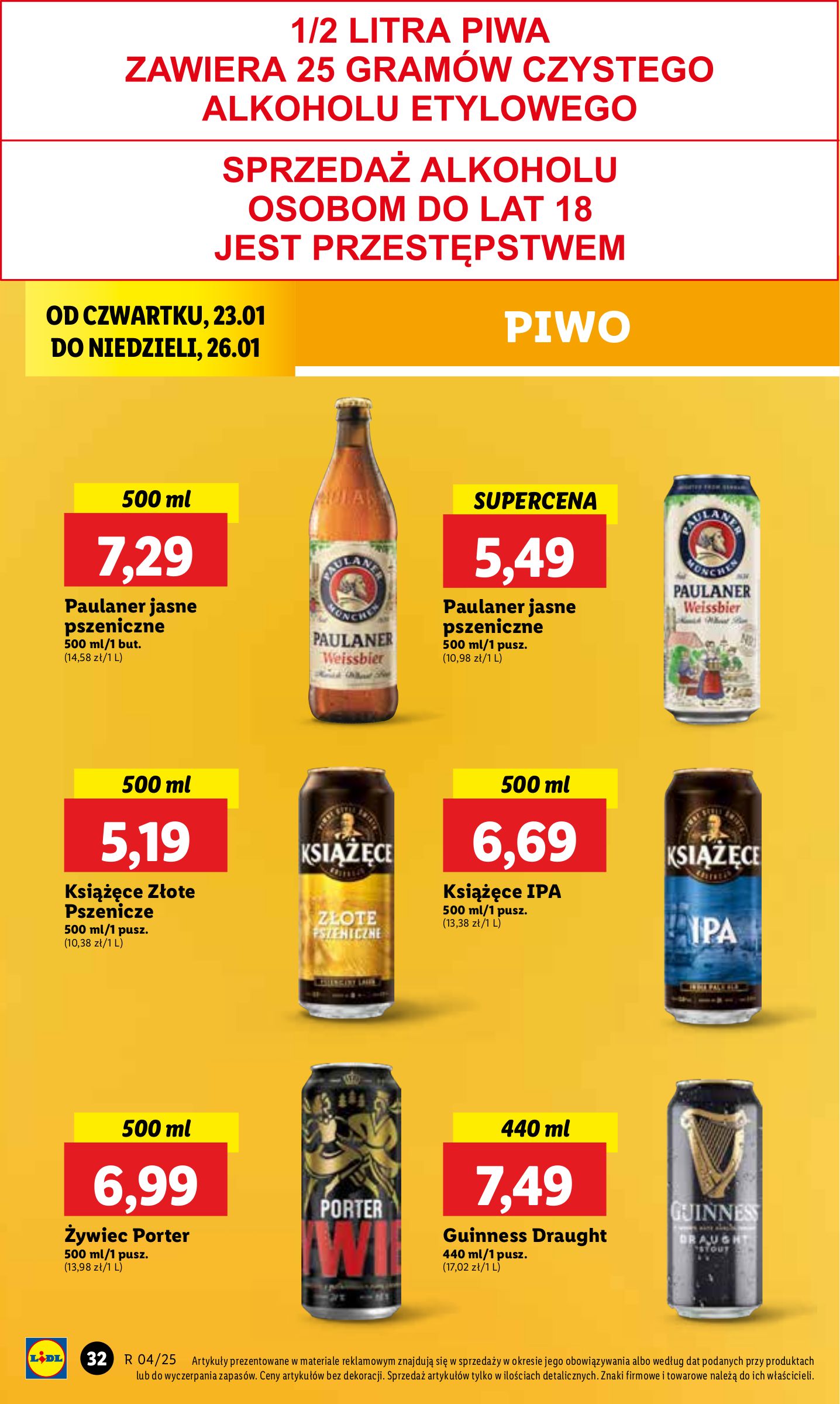 lidl - Lidl gazetka ważna od 23.01. - 26.01. - page: 34