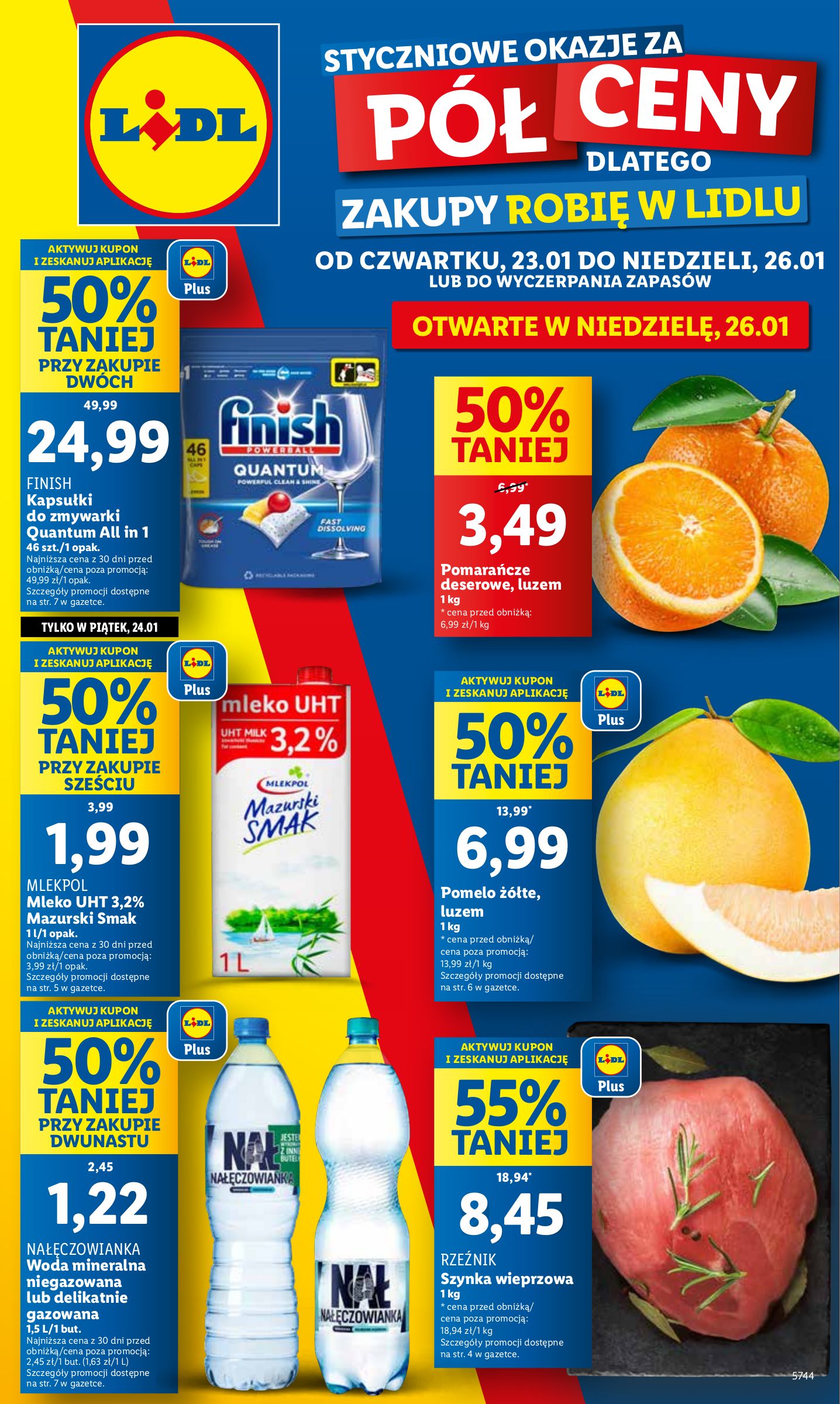 lidl - Lidl gazetka ważna od 23.01. - 26.01. - page: 1