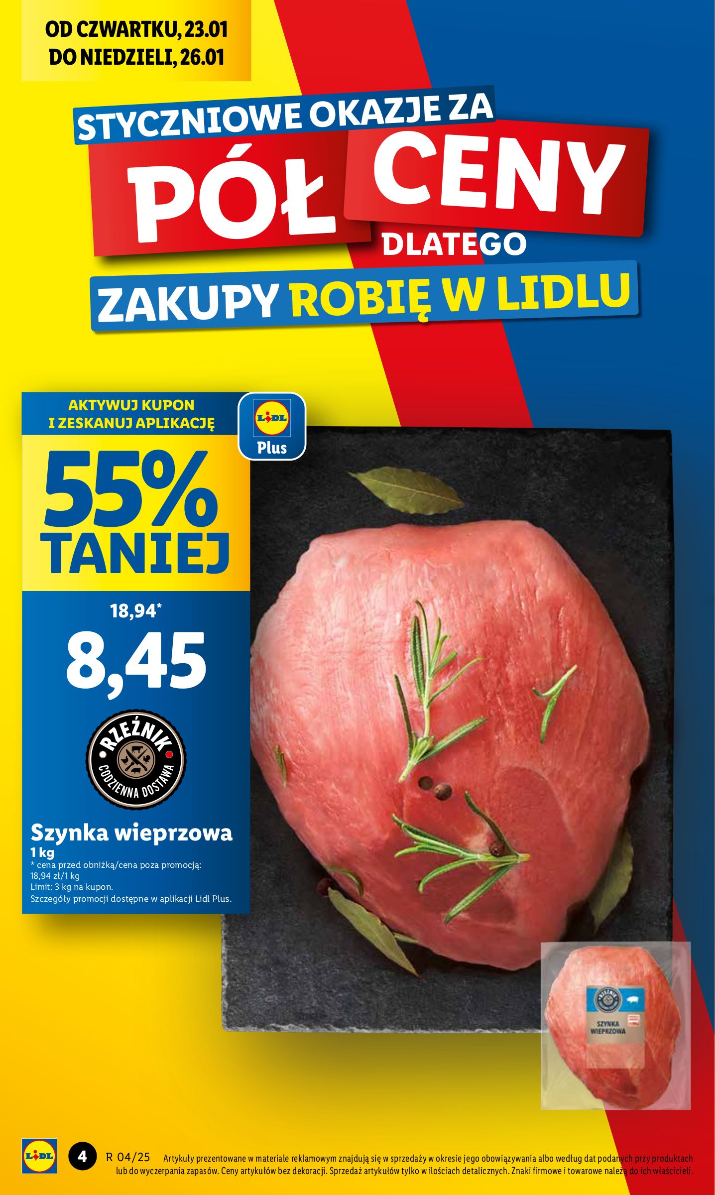 lidl - Lidl gazetka ważna od 23.01. - 26.01. - page: 4