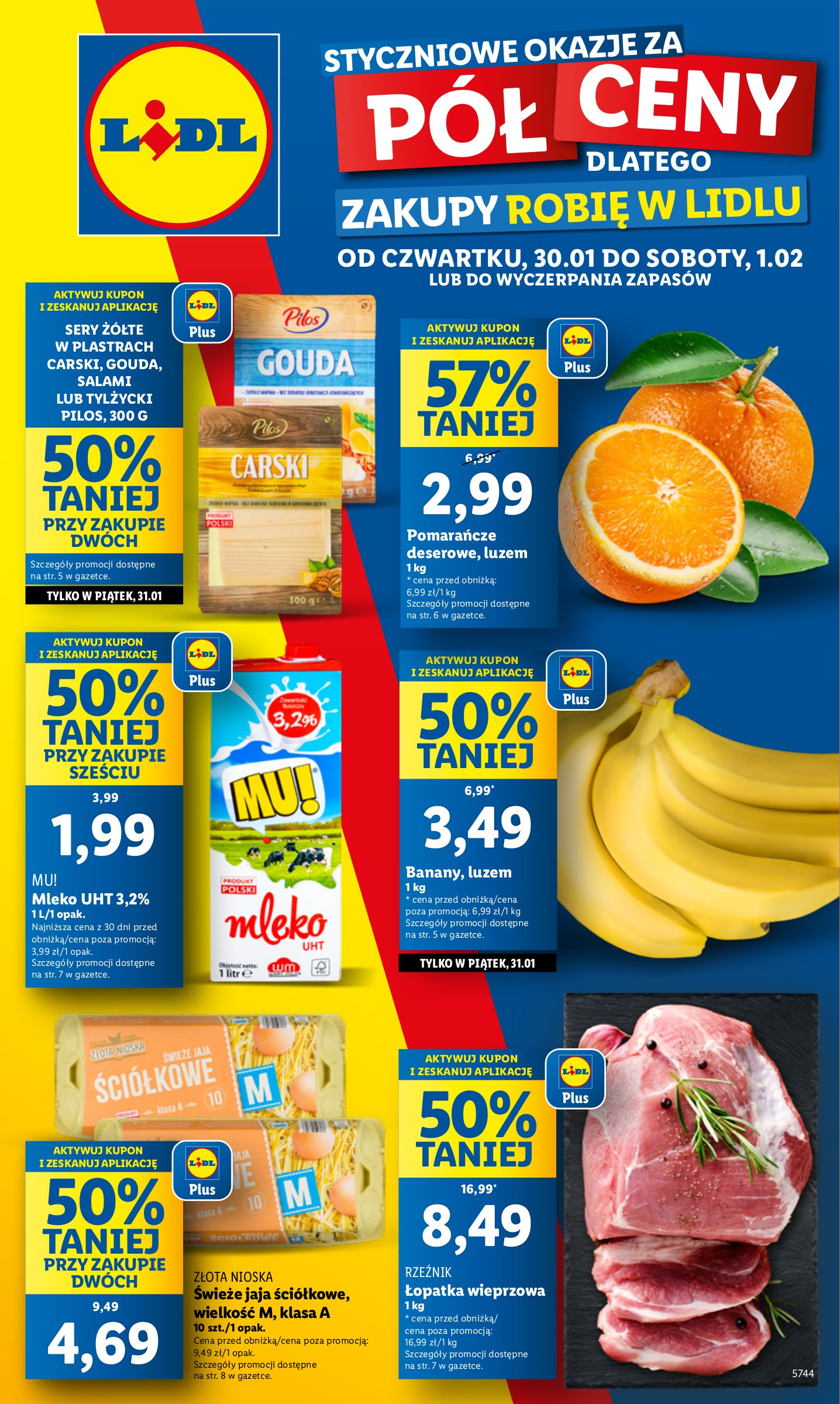 lidl - Lidl gazetka ważna od 30.01. - 01.02.