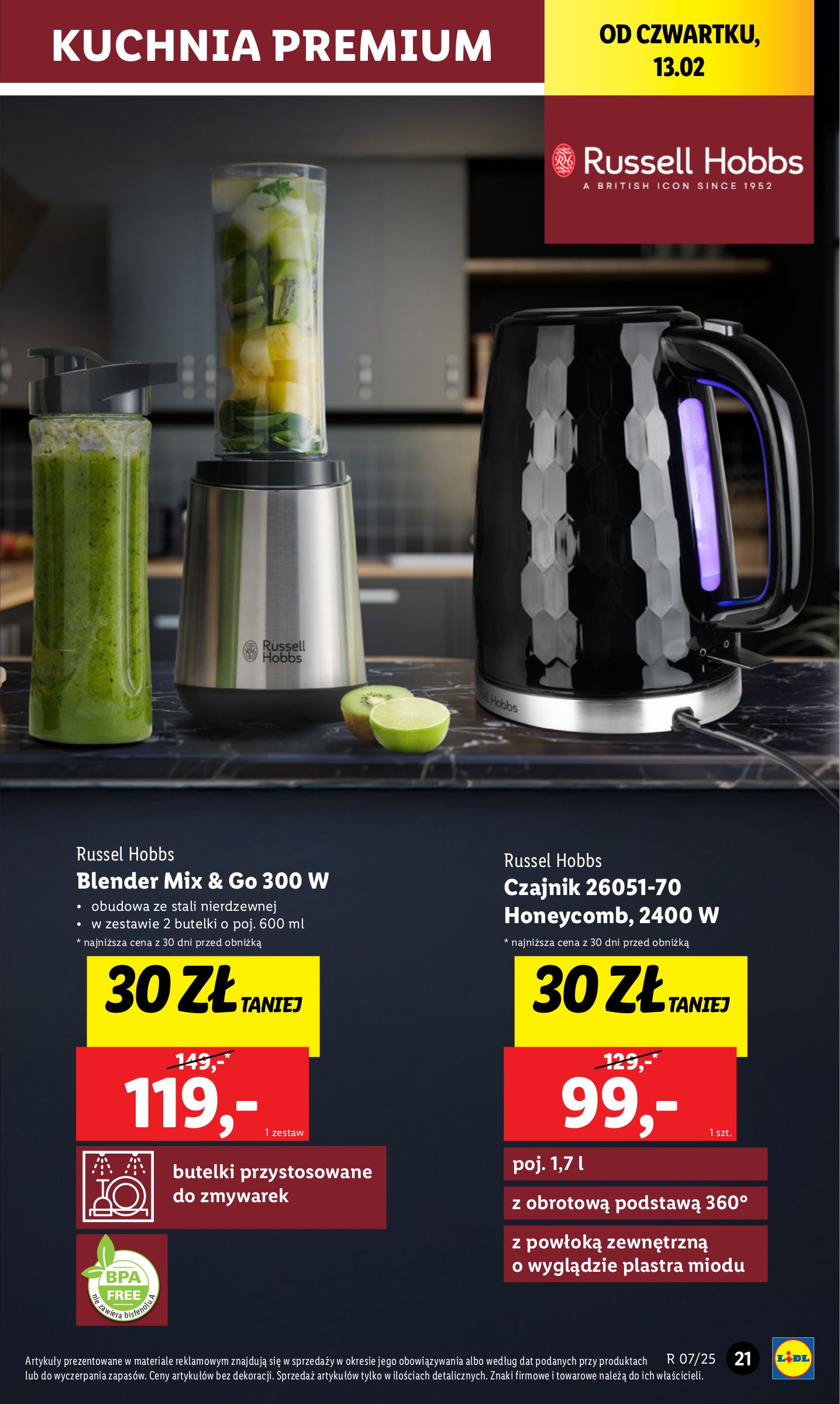 lidl - Lidl - Katalog Okazji gazetka ważna od 10.02. - 15.02. - page: 21