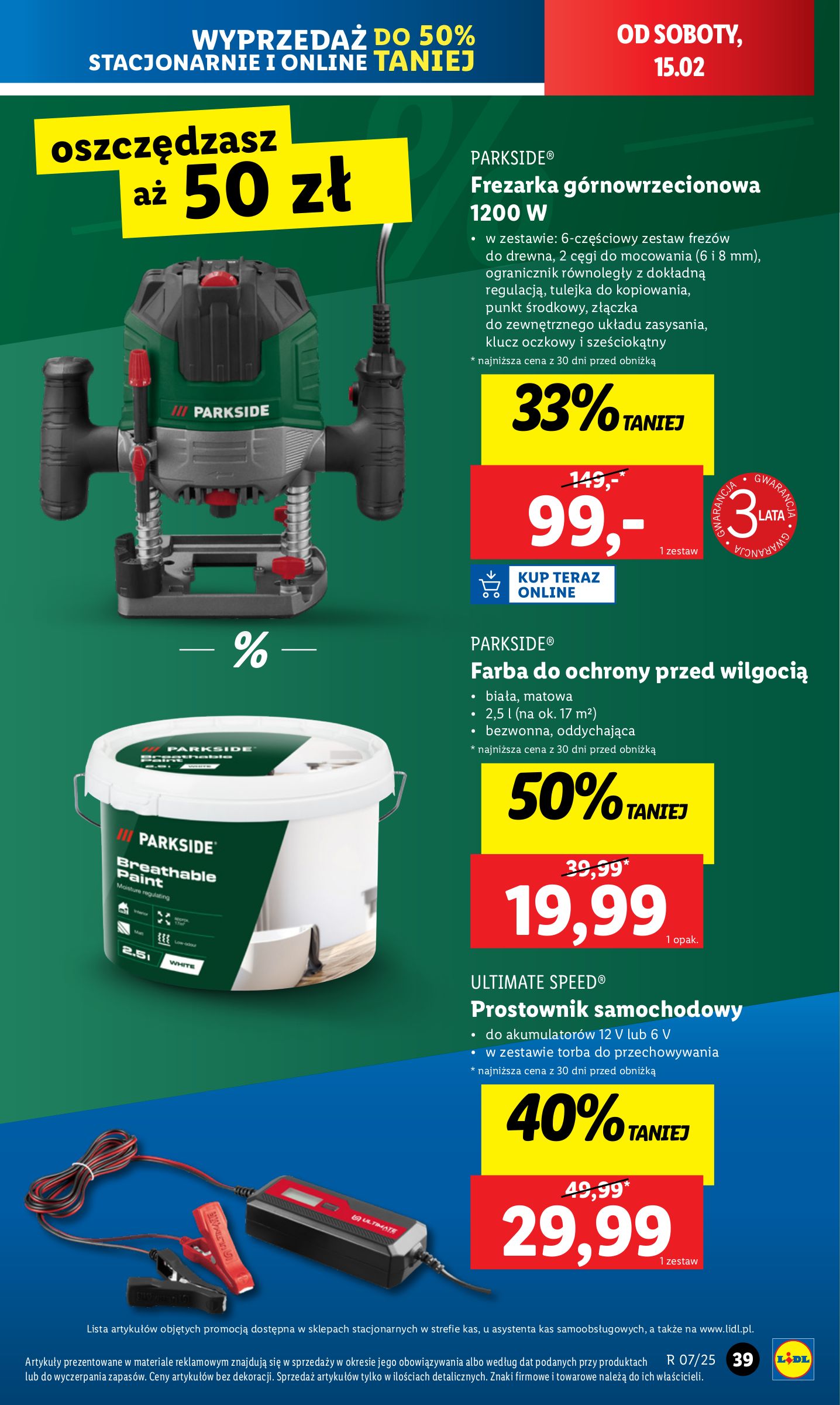 lidl - Lidl - Katalog Okazji gazetka ważna od 10.02. - 15.02. - page: 45