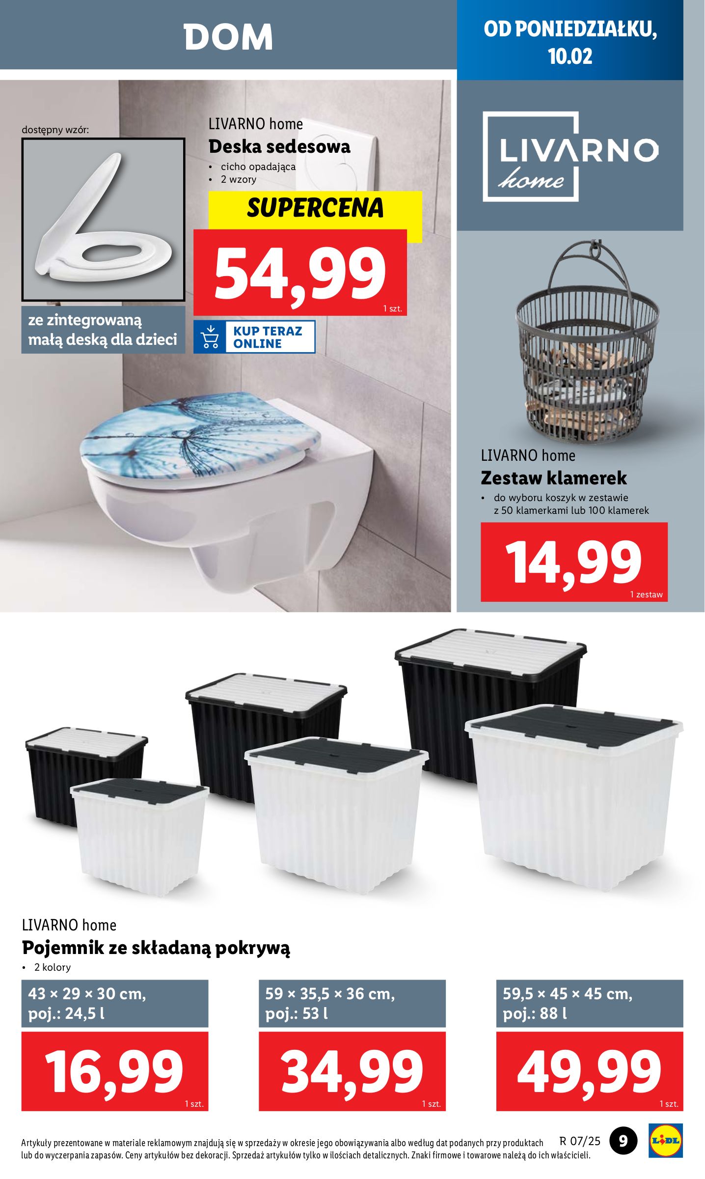 lidl - Lidl - Katalog Okazji gazetka ważna od 10.02. - 15.02. - page: 9