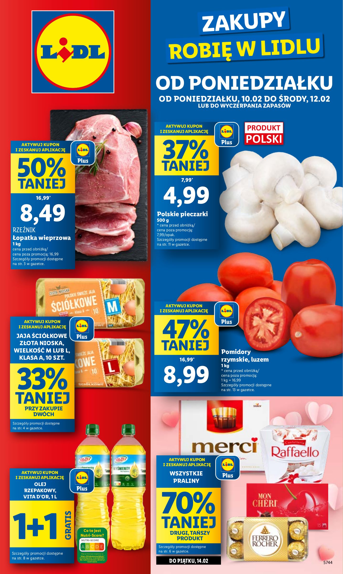 lidl - Lidl gazetka ważna od 10.02. - 12.02.