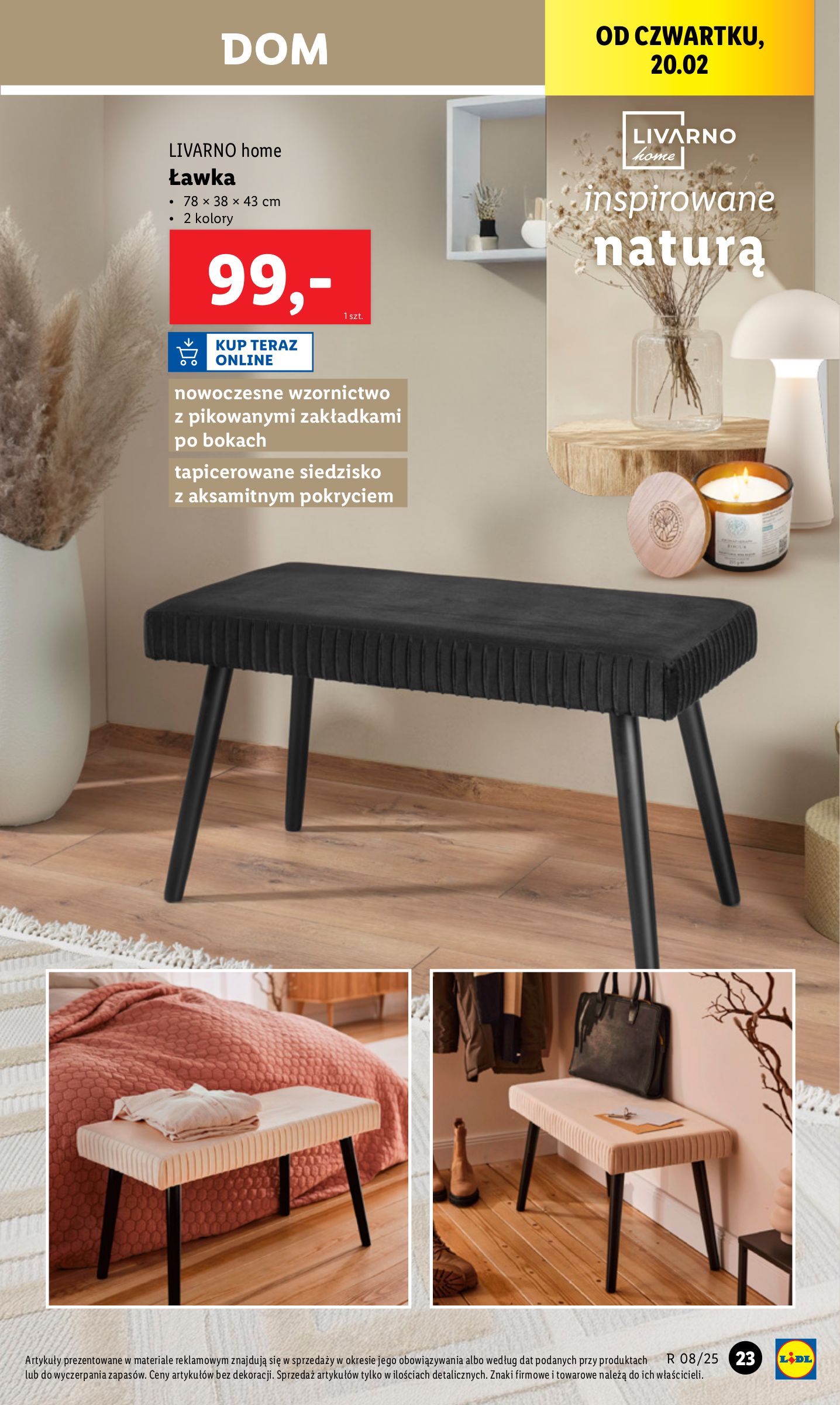 lidl - Lidl - Katalog Okazji gazetka ważna od 17.02. - 22.02. - page: 23