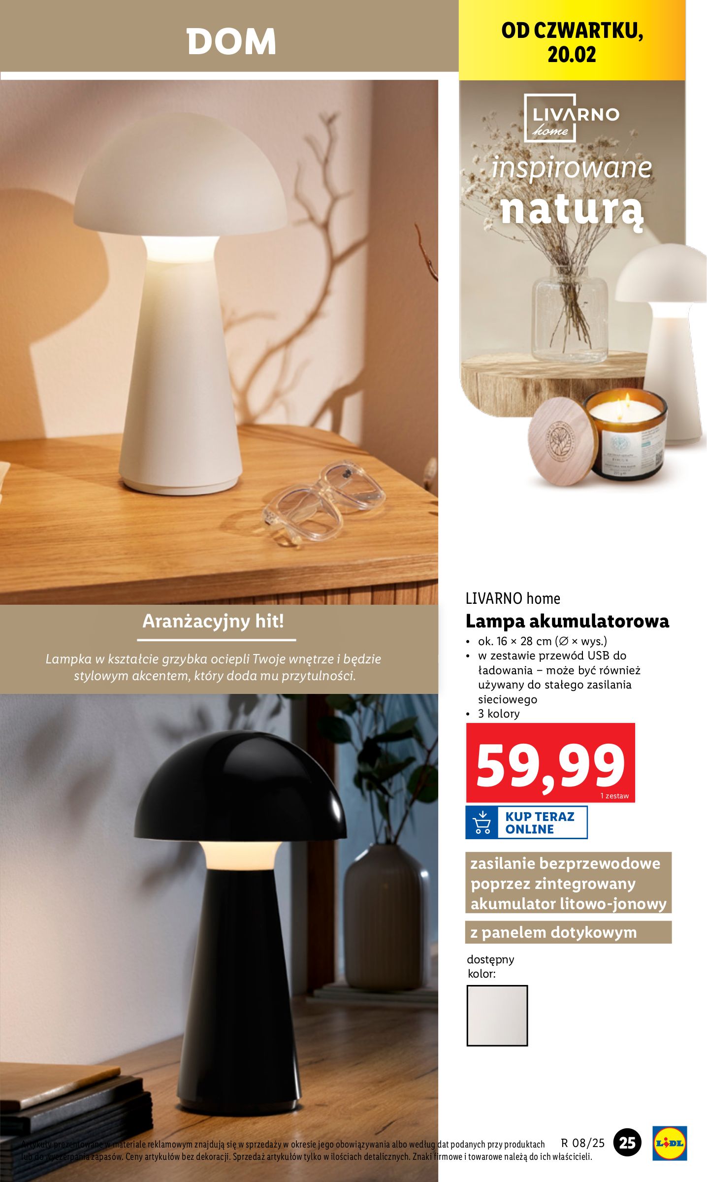 lidl - Lidl - Katalog Okazji gazetka ważna od 17.02. - 22.02. - page: 25