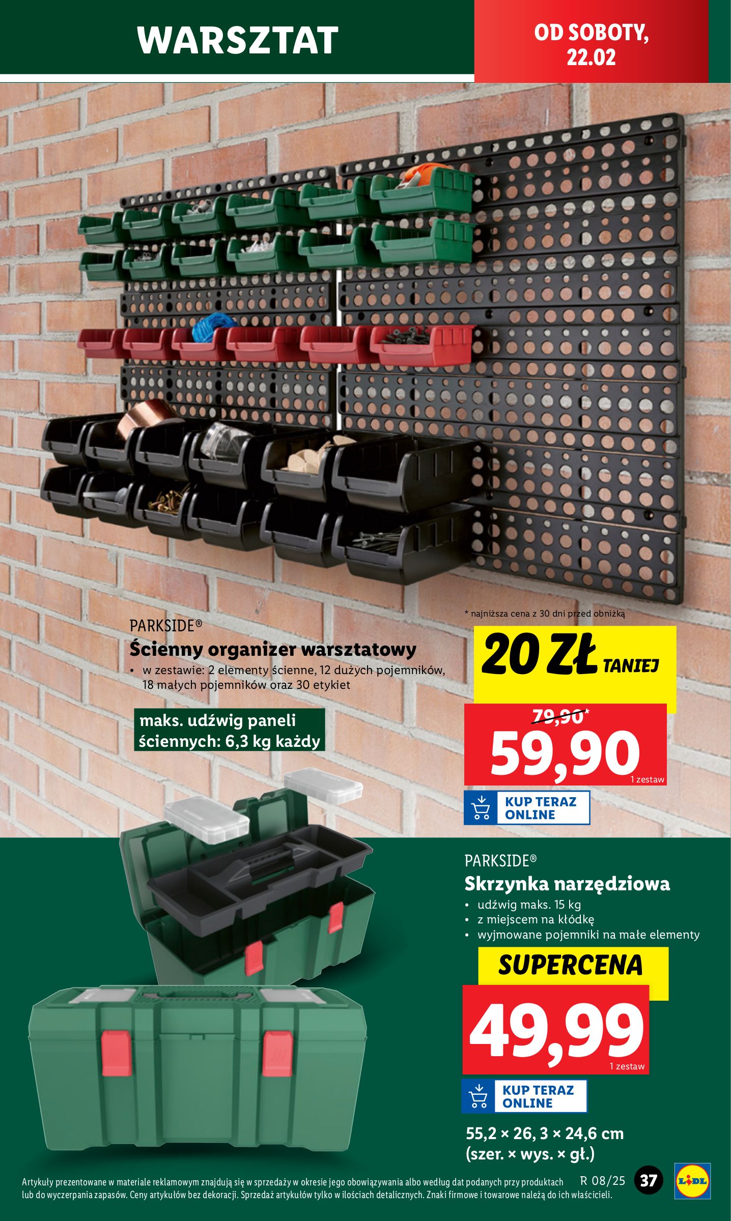 lidl - Lidl - Katalog Okazji gazetka ważna od 17.02. - 22.02. - page: 39