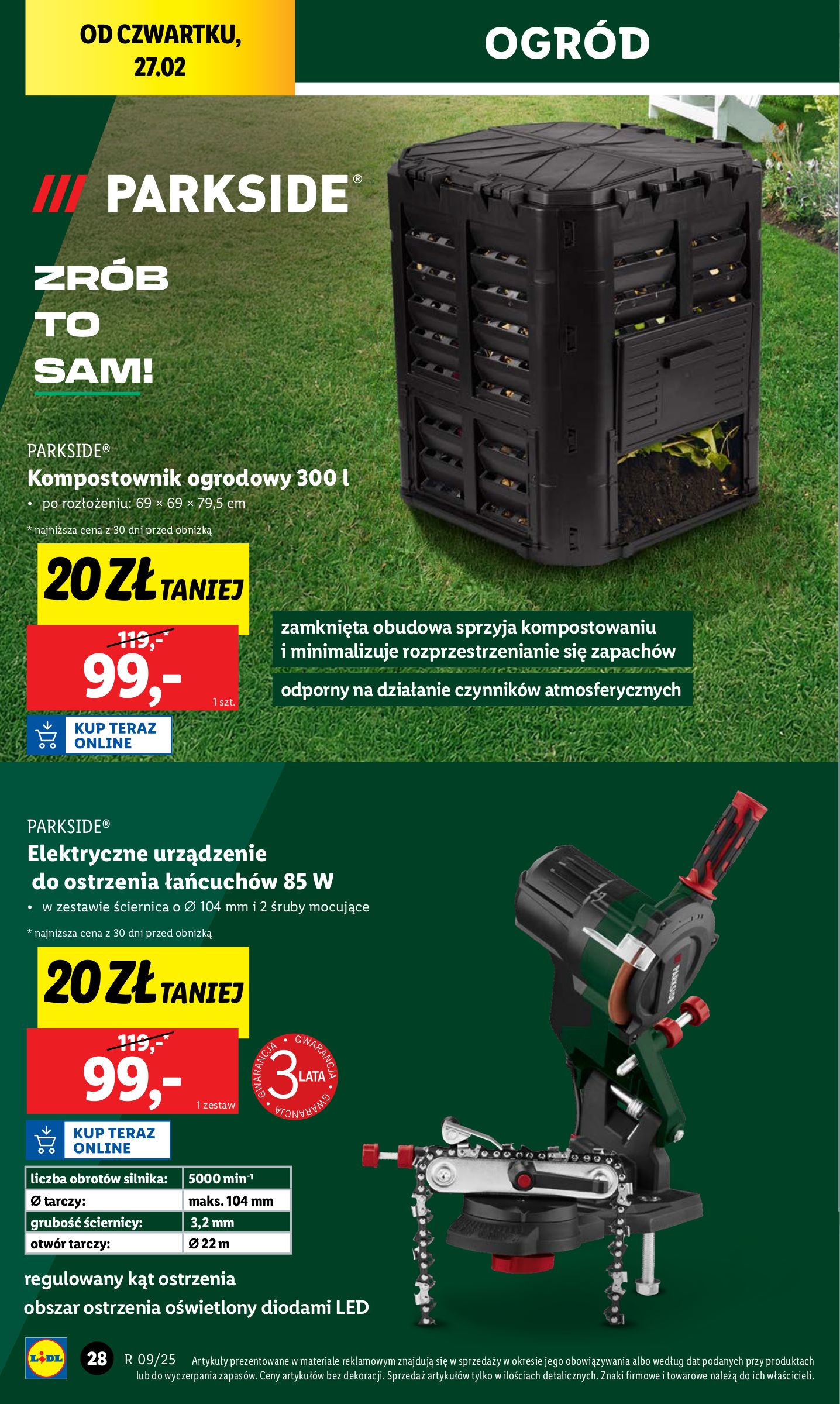 lidl - Lidl - Katalog Okazji gazetka ważna od 24.02. - 01.03. - page: 30