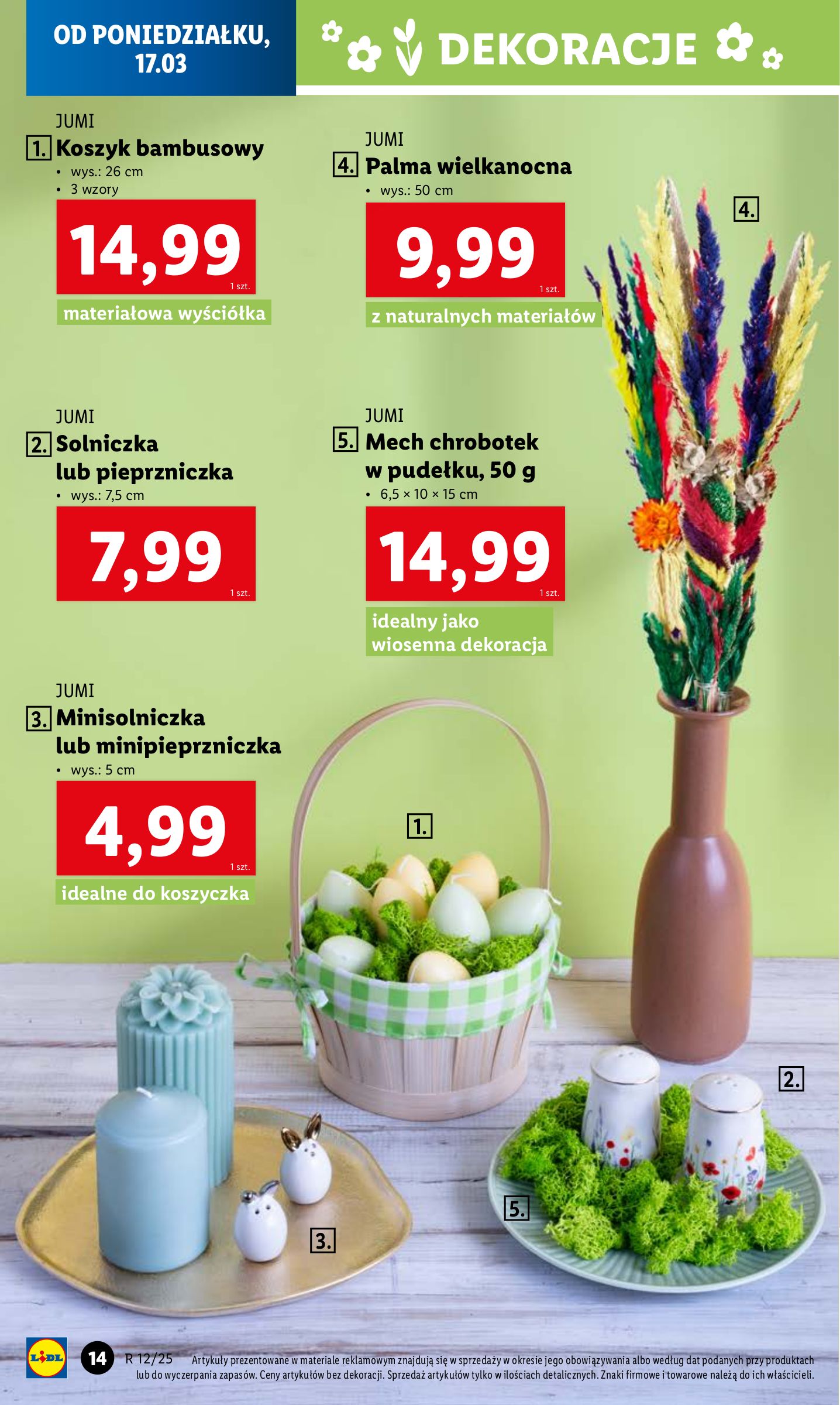 lidl - Lidl - Katalog okazji gazetka ważna od 17.03. - 22.03. - page: 14