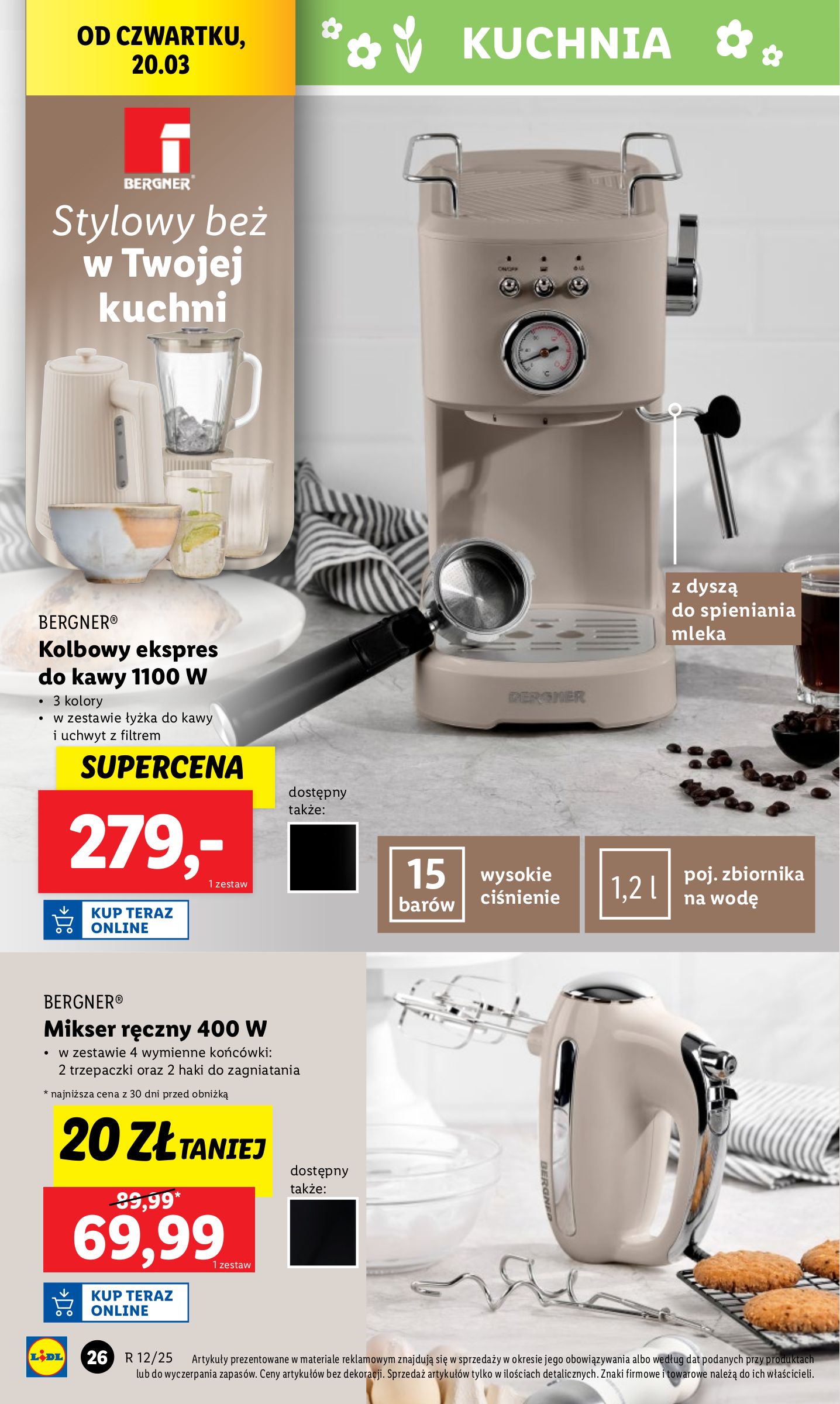 lidl - Lidl - Katalog okazji gazetka ważna od 17.03. - 22.03. - page: 24