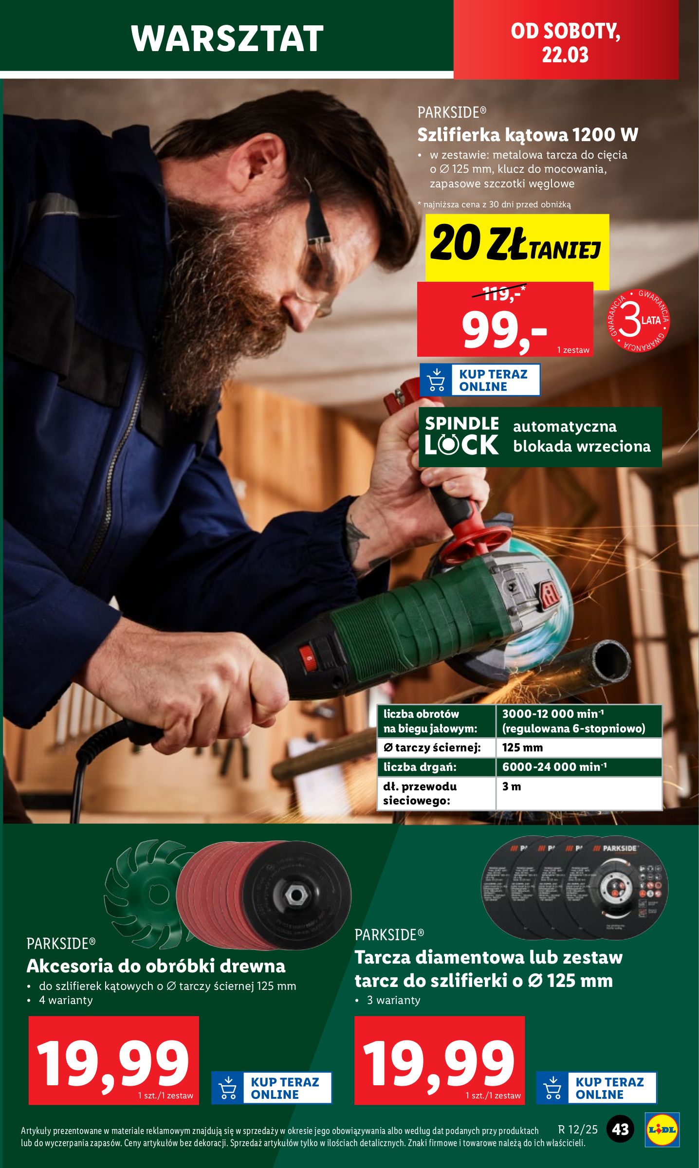 lidl - Lidl - Katalog okazji gazetka ważna od 17.03. - 22.03. - page: 49