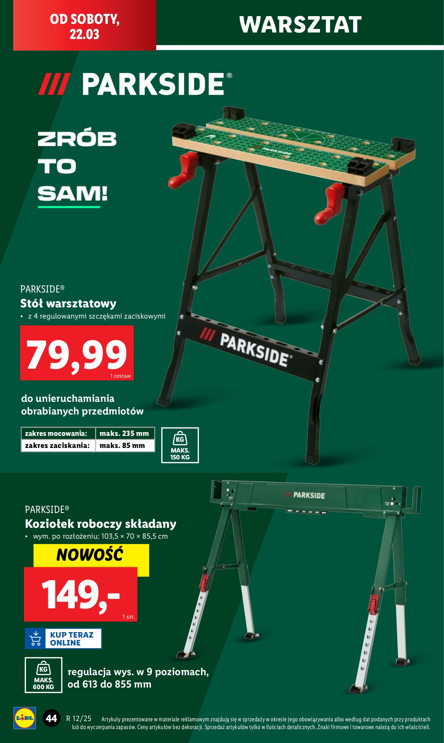 lidl - Lidl - Katalog okazji gazetka ważna od 17.03. - 22.03. - page: 50