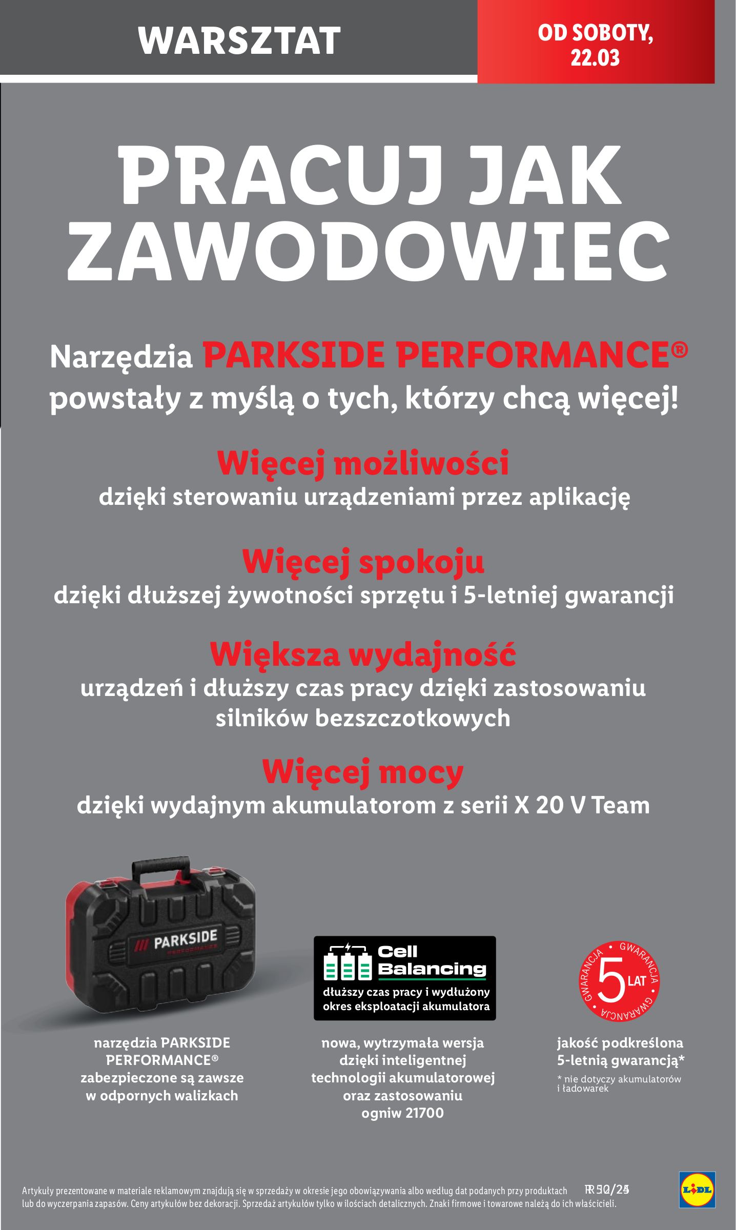 lidl - Lidl - Katalog okazji gazetka ważna od 17.03. - 22.03. - page: 45