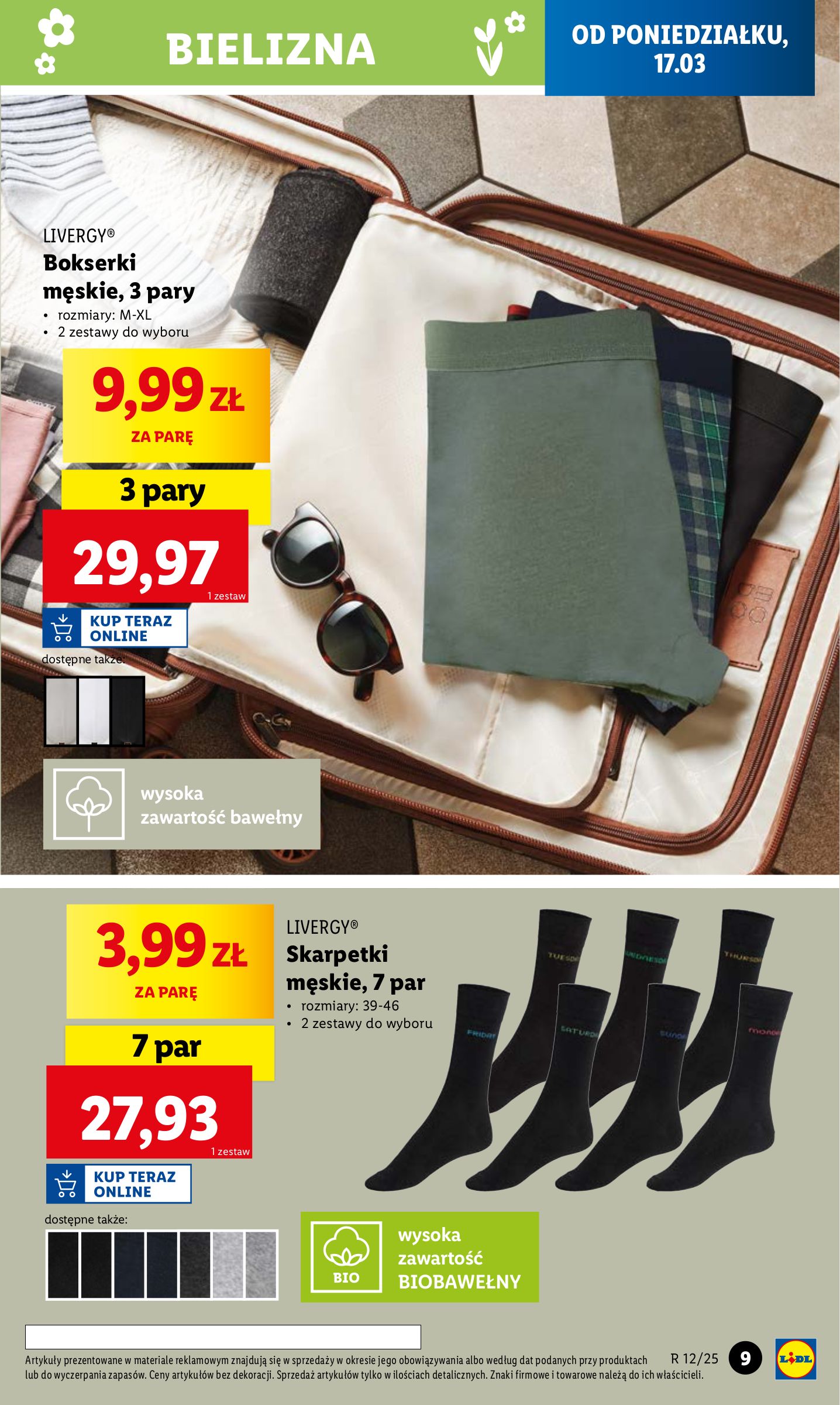 lidl - Lidl - Katalog okazji gazetka ważna od 17.03. - 22.03. - page: 9