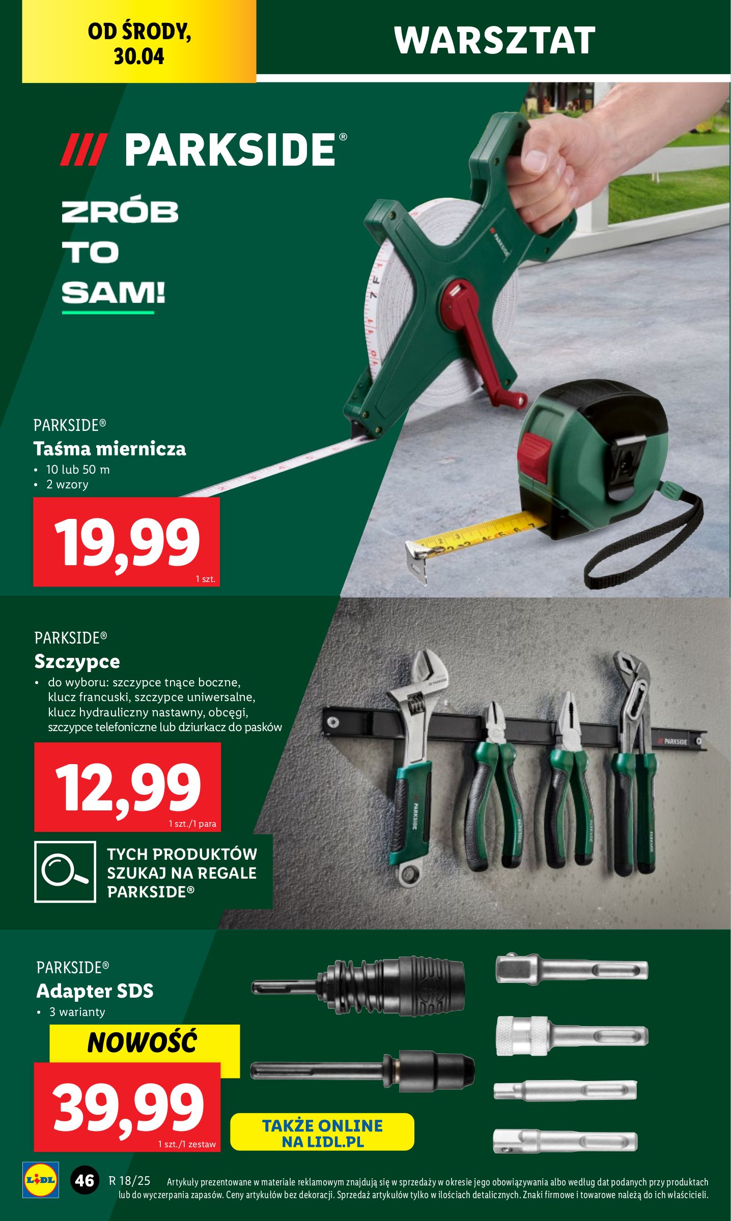 lidl - Lidl - Katalog Okazji gazetka ważna od 28.04. - 02.05. - page: 50 lidl - Lidl - Katalog Okazji gazetka ważna od 28.04. - 02.05. - page: 50