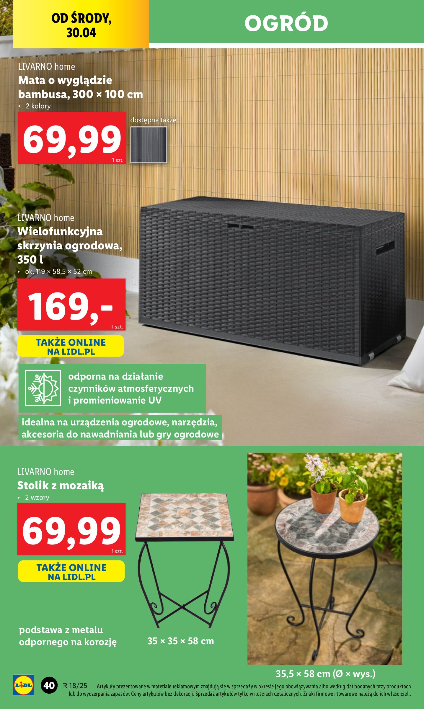 lidl - Lidl - Katalog Okazji gazetka ważna od 28.04. - 02.05. - page: 44 lidl - Lidl - Katalog Okazji gazetka ważna od 28.04. - 02.05. - page: 44