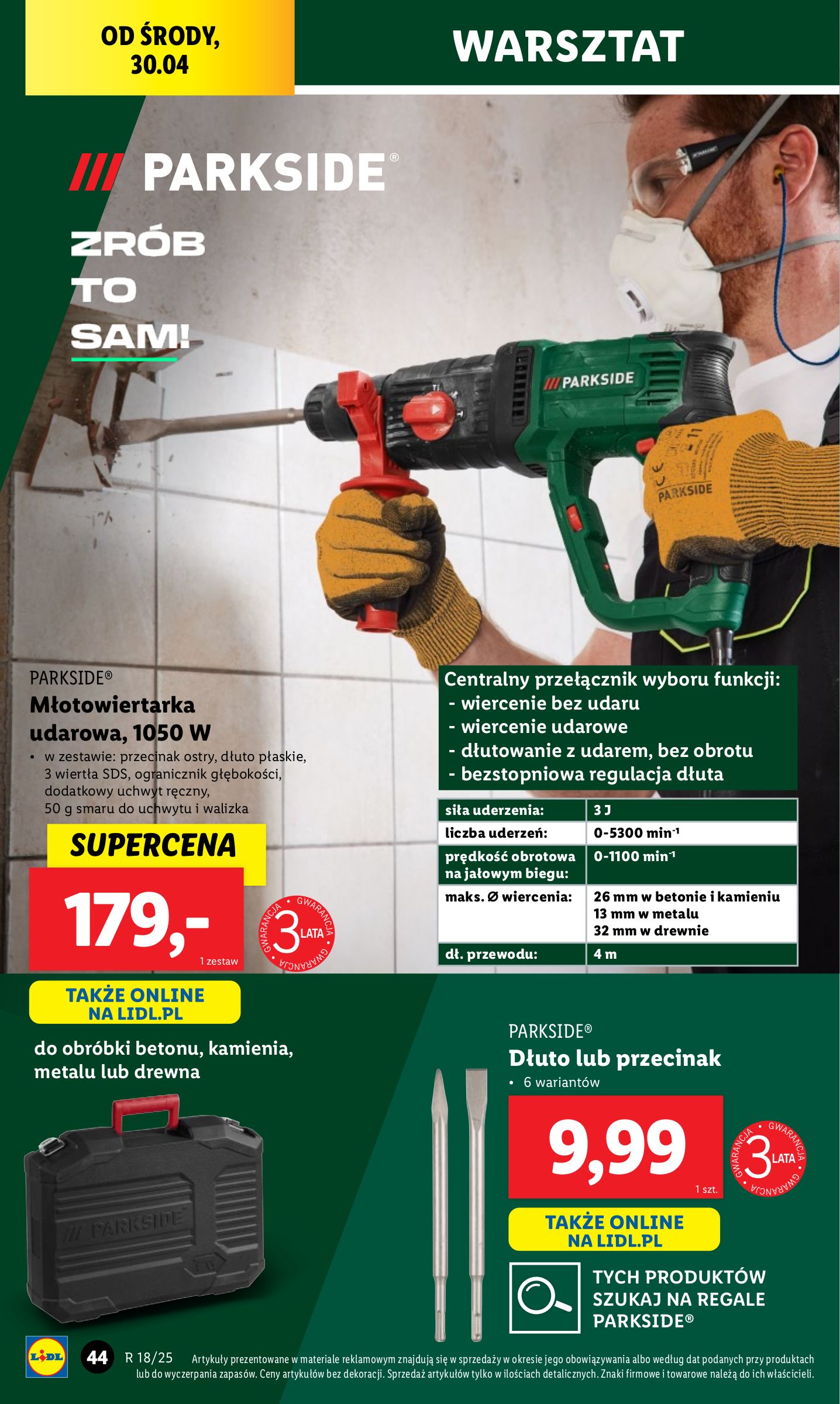 lidl - Lidl - Katalog Okazji gazetka ważna od 28.04. - 02.05. - page: 48 lidl - Lidl - Katalog Okazji gazetka ważna od 28.04. - 02.05. - page: 48