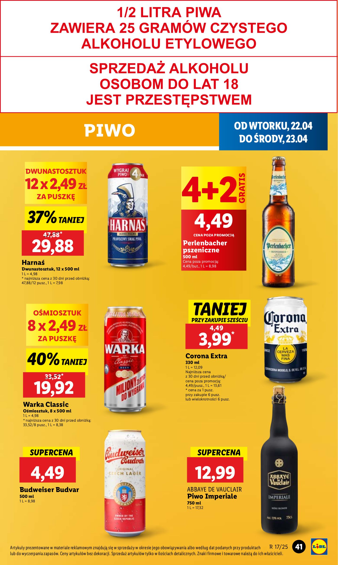 lidl - Lidl gazetka ważna od 22.04. - 23.04. - page: 43 lidl - Lidl gazetka ważna od 22.04. - 23.04. - page: 43