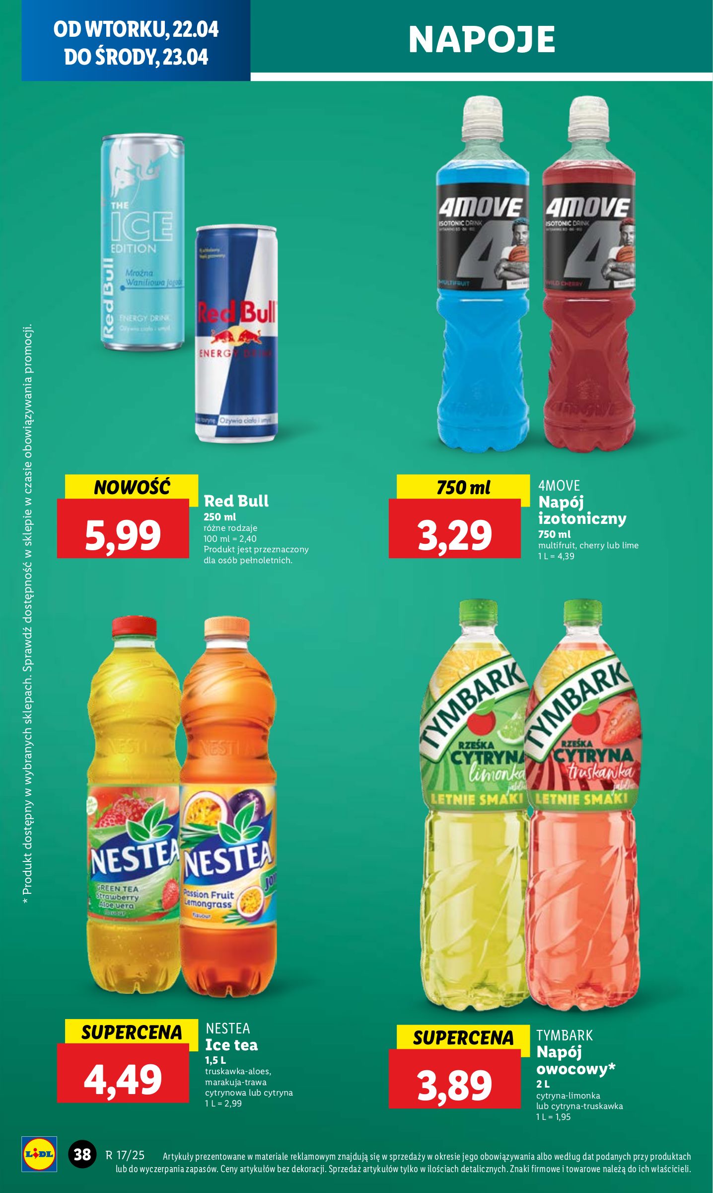 lidl - Lidl gazetka ważna od 22.04. - 23.04. - page: 40 lidl - Lidl gazetka ważna od 22.04. - 23.04. - page: 40