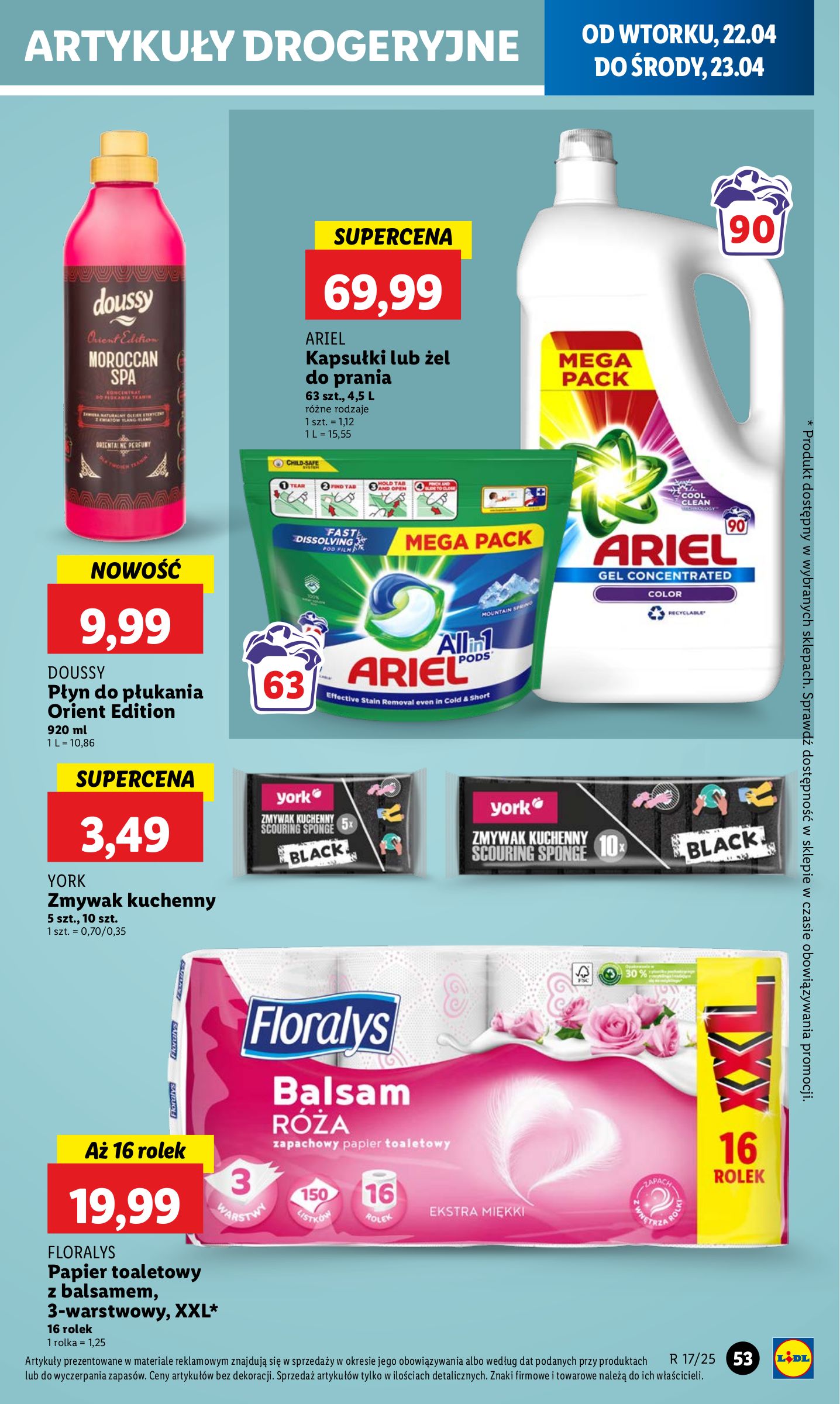 lidl - Lidl gazetka ważna od 22.04. - 23.04. - page: 57 lidl - Lidl gazetka ważna od 22.04. - 23.04. - page: 57