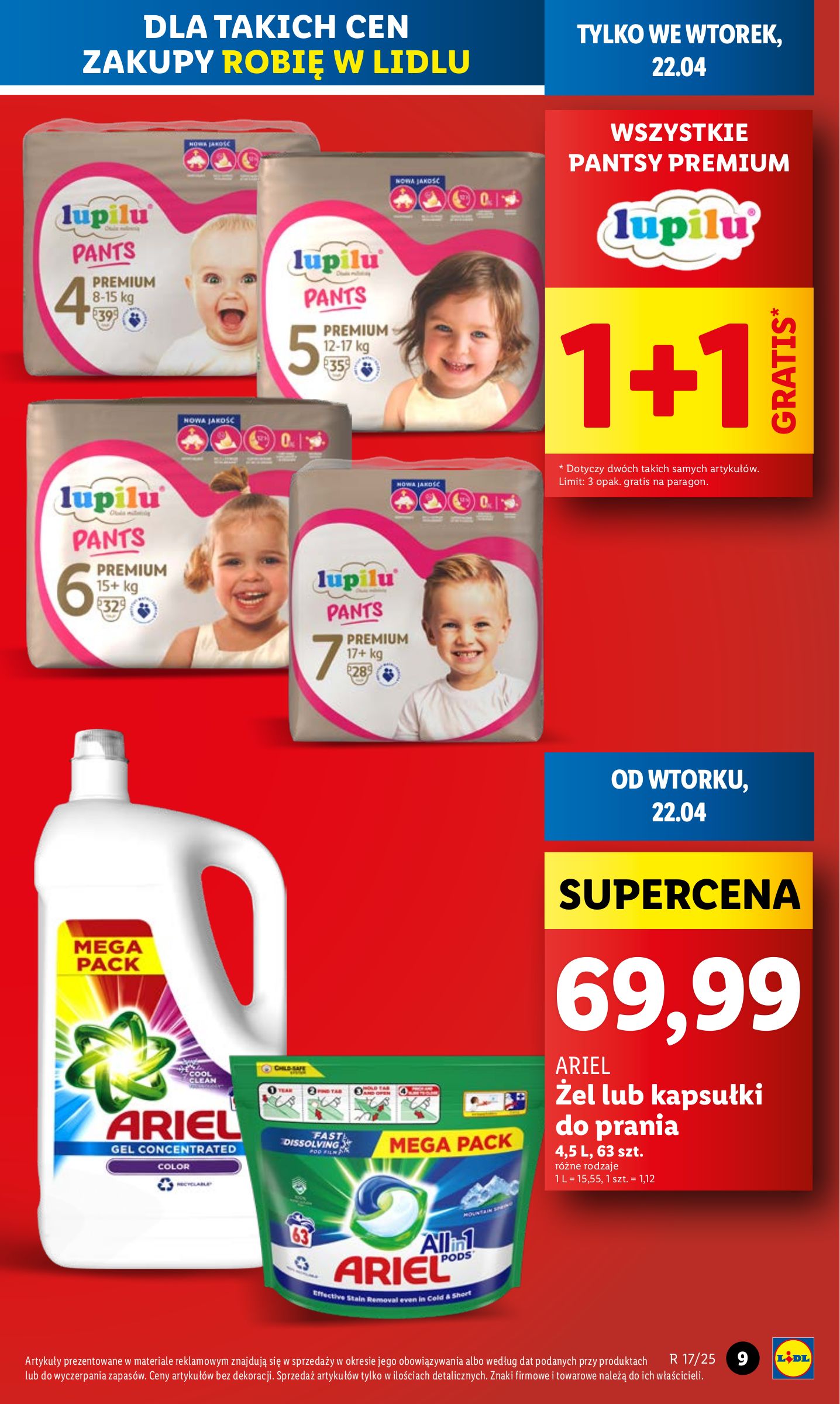 lidl - Lidl gazetka ważna od 22.04. - 23.04. - page: 9 lidl - Lidl gazetka ważna od 22.04. - 23.04. - page: 9