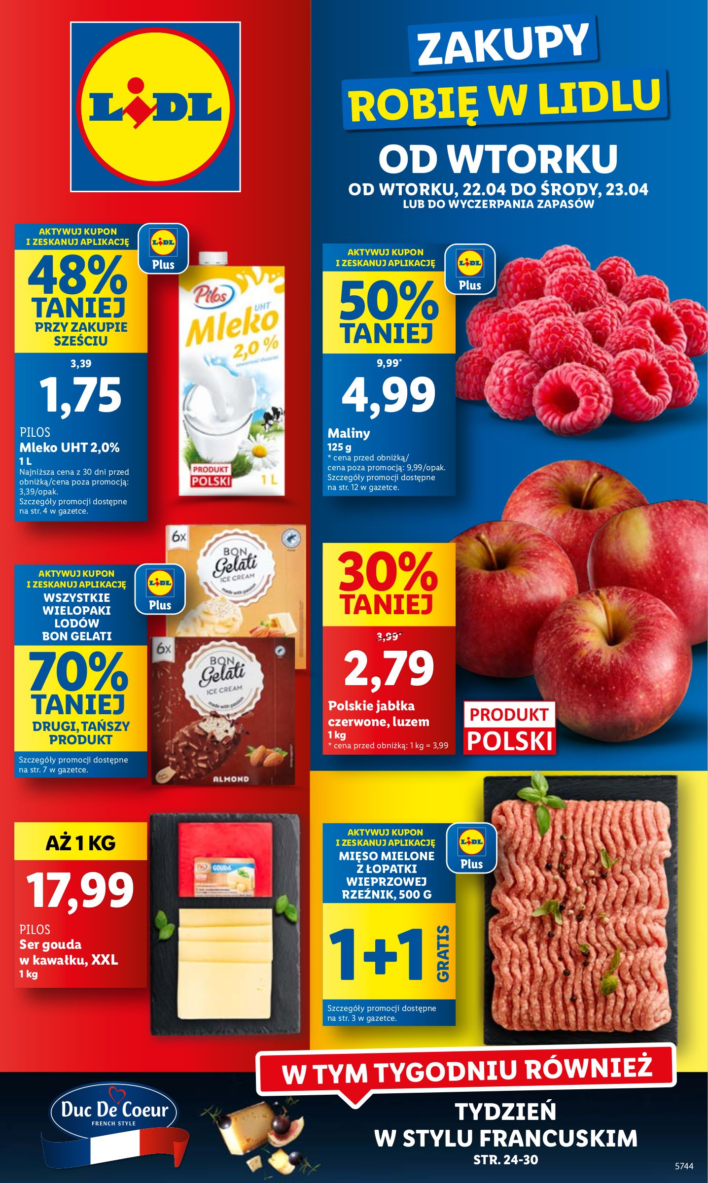 lidl - Lidl gazetka ważna od 22.04. - 23.04.
