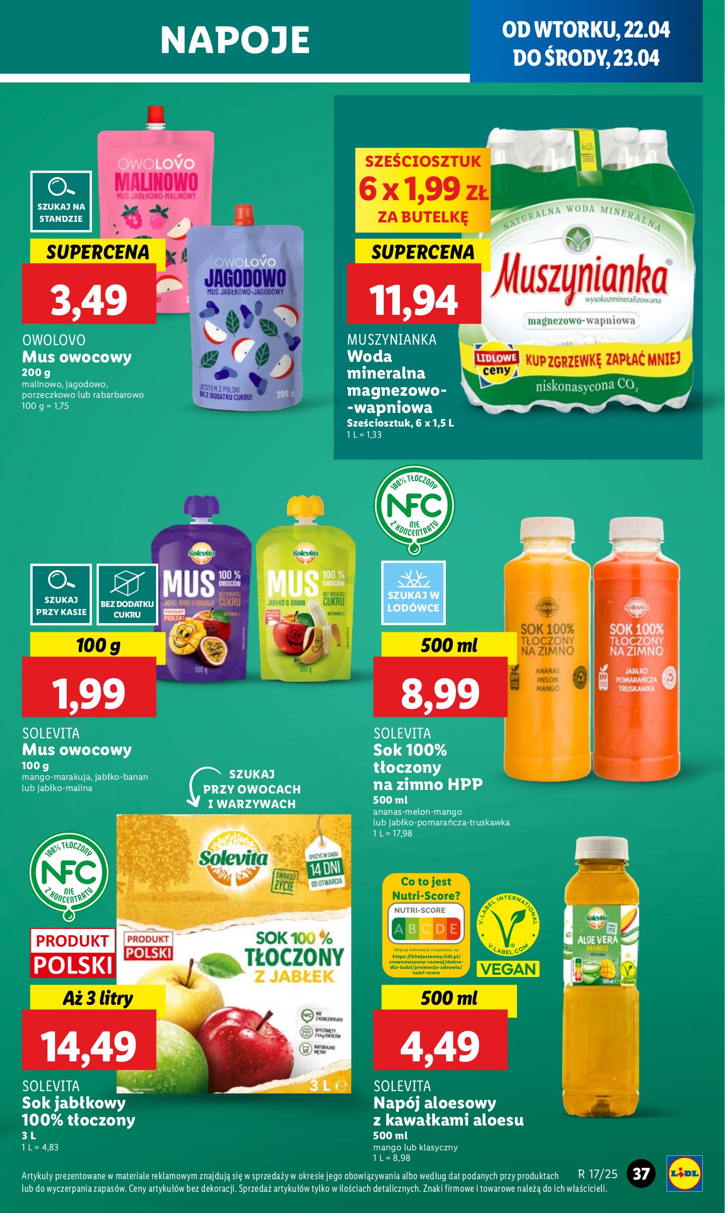 lidl - Lidl gazetka ważna od 22.04. - 23.04. - page: 39 lidl - Lidl gazetka ważna od 22.04. - 23.04. - page: 39