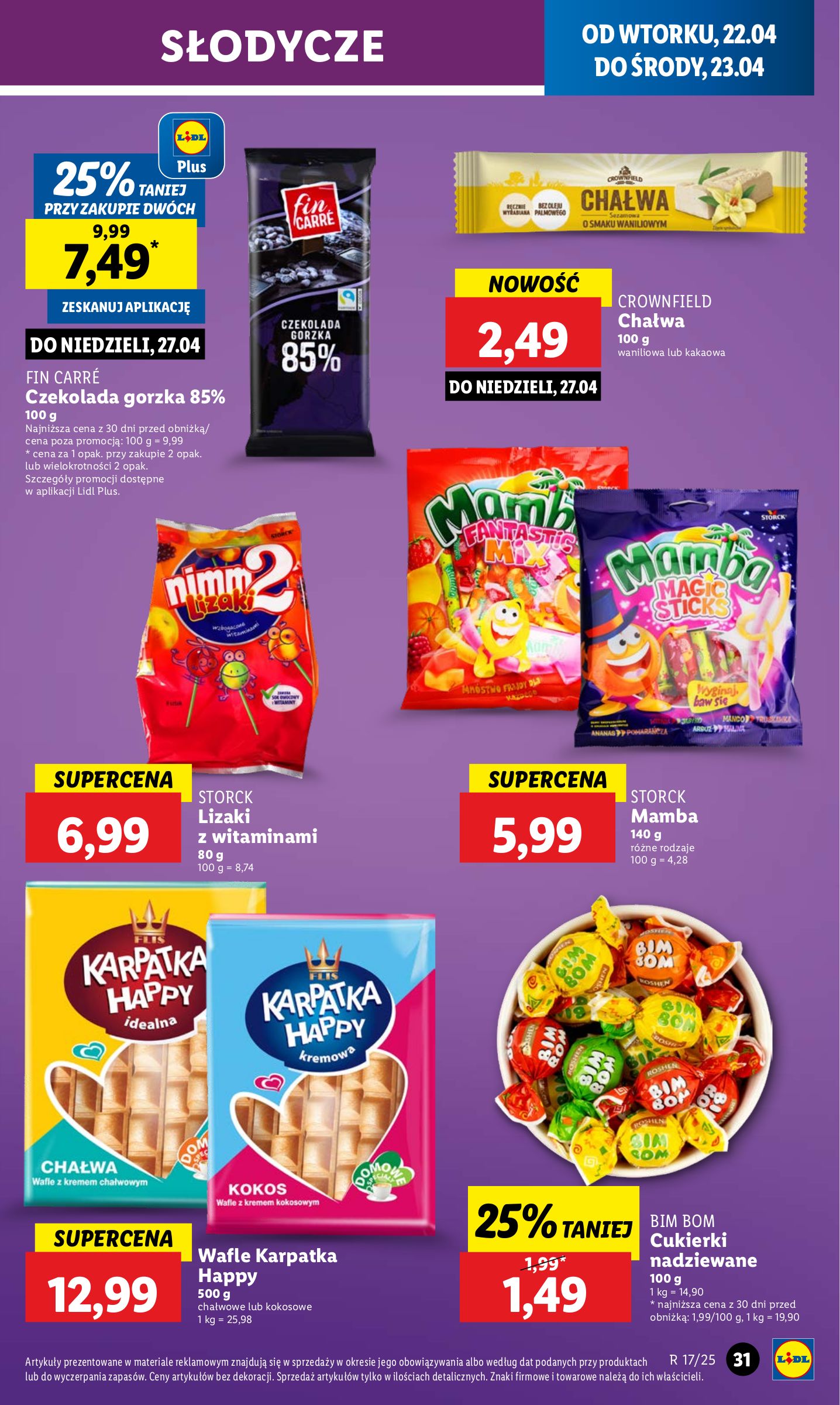 lidl - Lidl gazetka ważna od 22.04. - 23.04. - page: 33 lidl - Lidl gazetka ważna od 22.04. - 23.04. - page: 33
