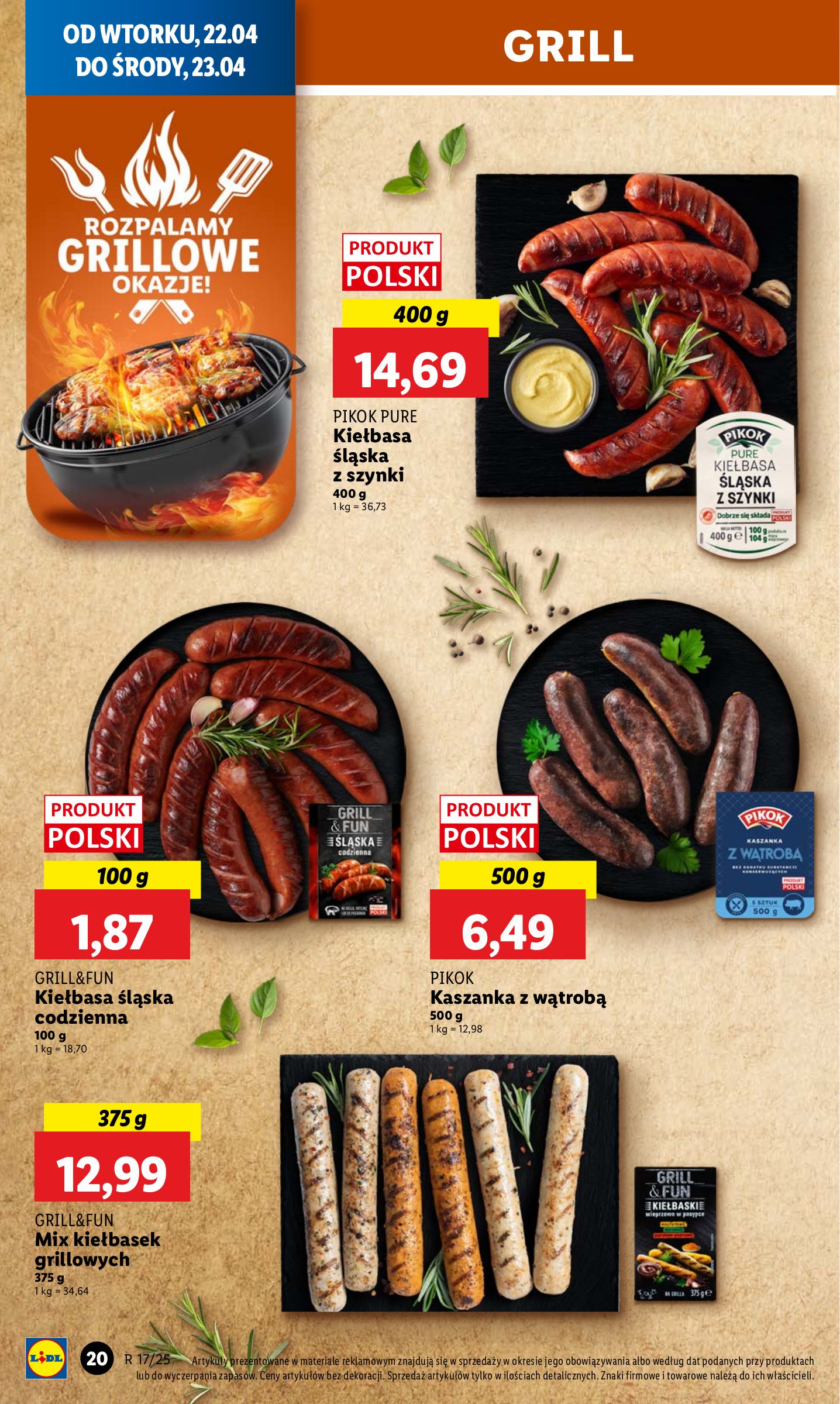 lidl - Lidl gazetka ważna od 22.04. - 23.04. - page: 22 lidl - Lidl gazetka ważna od 22.04. - 23.04. - page: 22