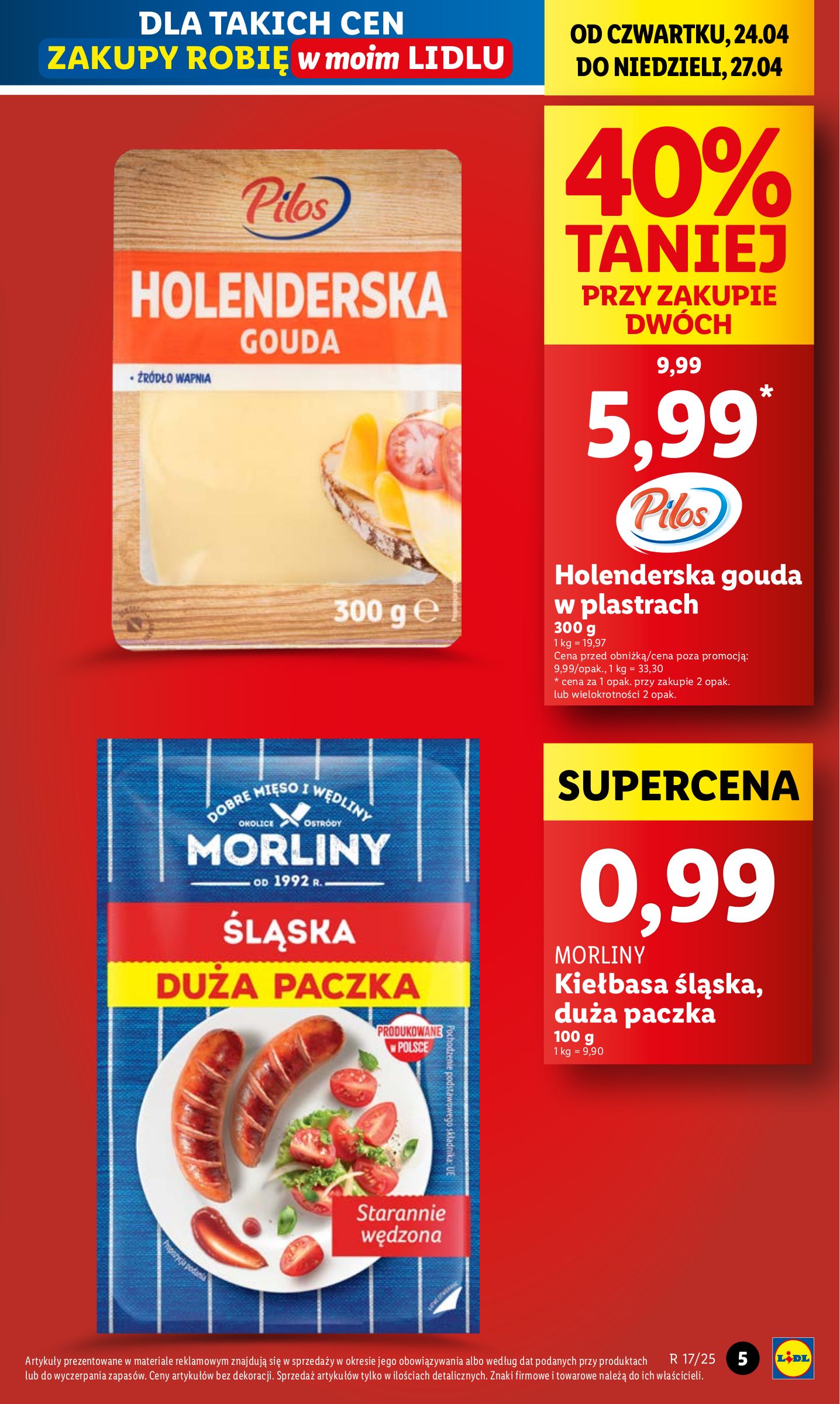 lidl - Lidl gazetka ważna od 24.04. - 27.04. - page: 5 lidl - Lidl gazetka ważna od 24.04. - 27.04. - page: 5
