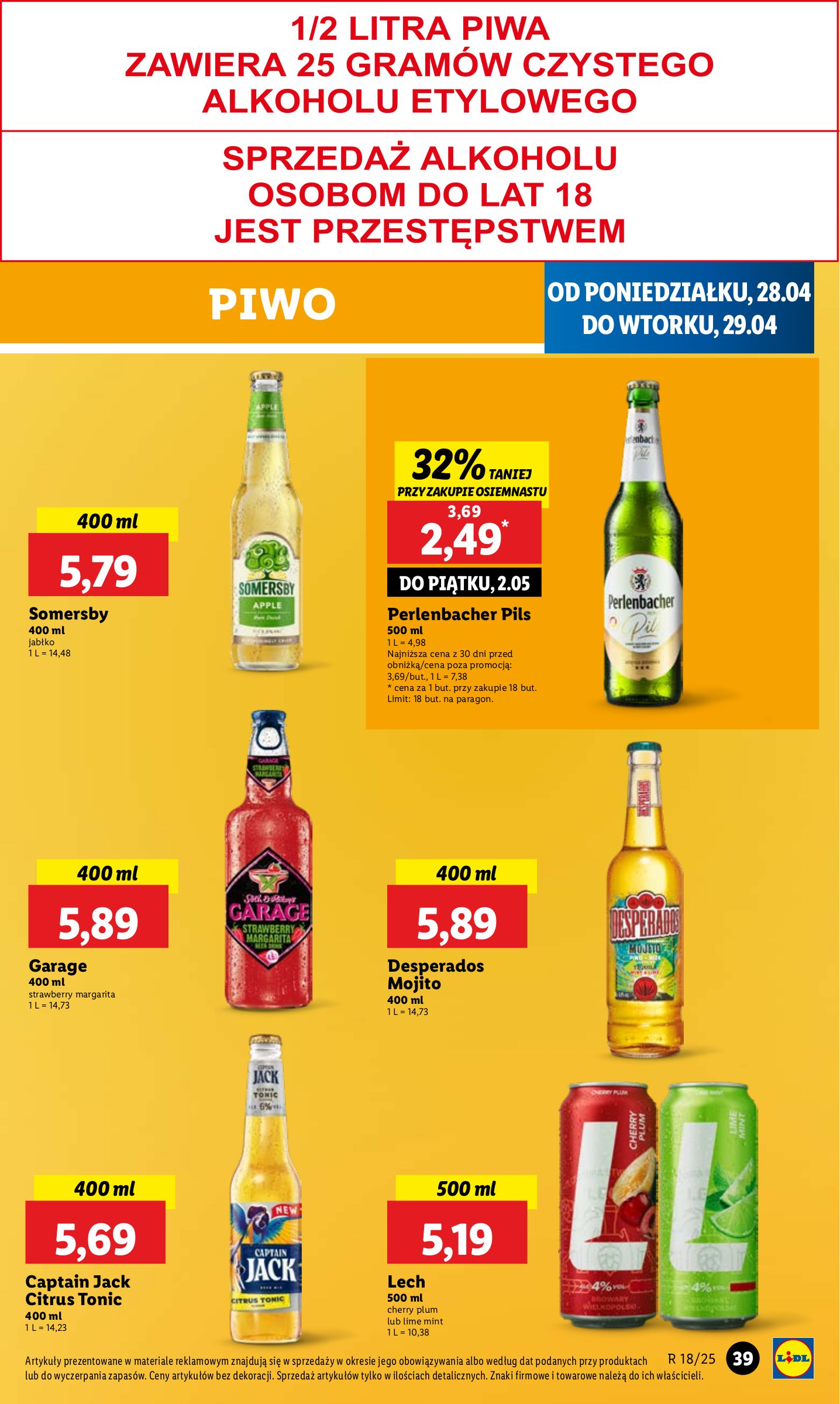 lidl - Lidl gazetka ważna od 28.04. - 29.04. - page: 39 lidl - Lidl gazetka ważna od 28.04. - 29.04. - page: 39
