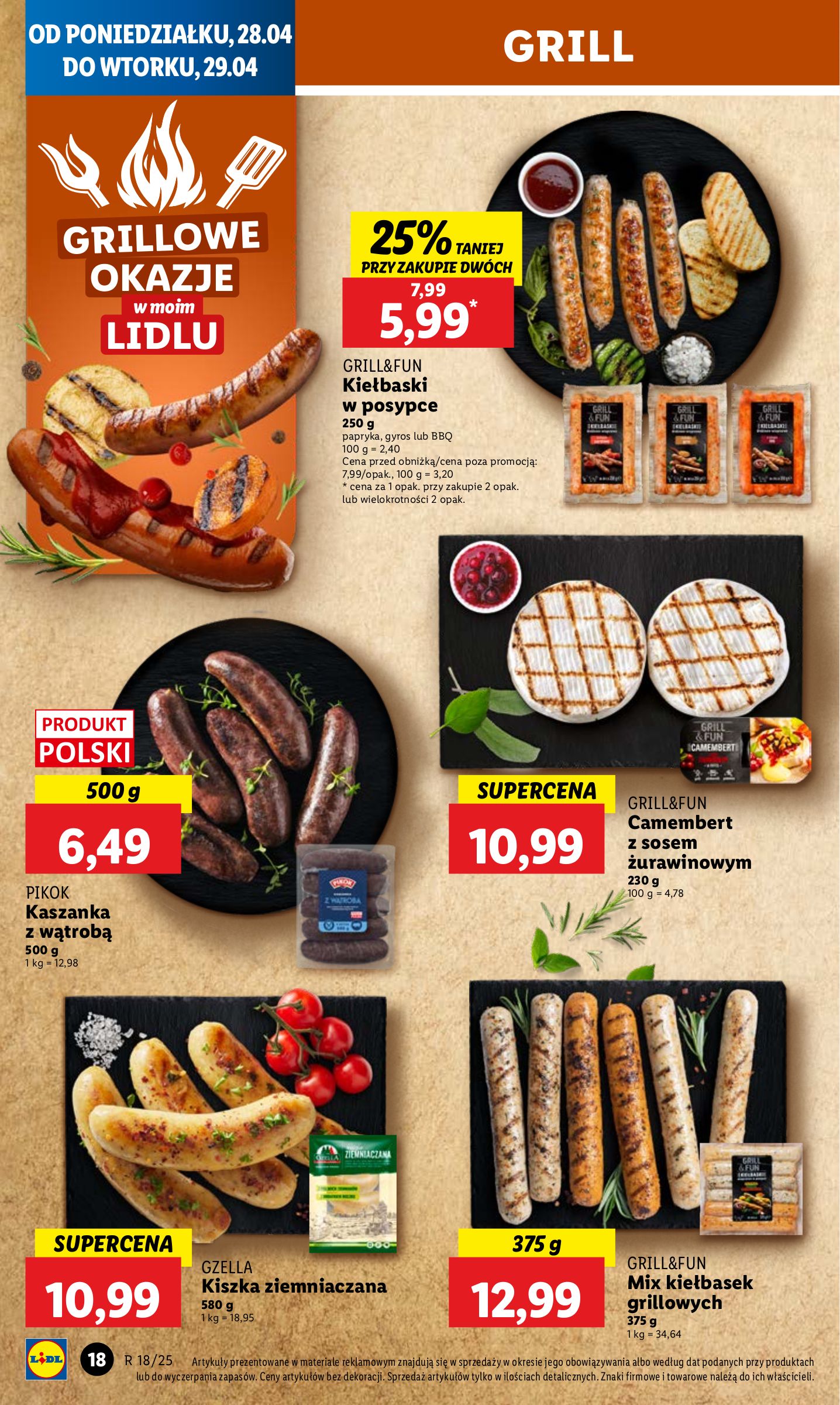 lidl - Lidl gazetka ważna od 28.04. - 29.04. - page: 18 lidl - Lidl gazetka ważna od 28.04. - 29.04. - page: 18