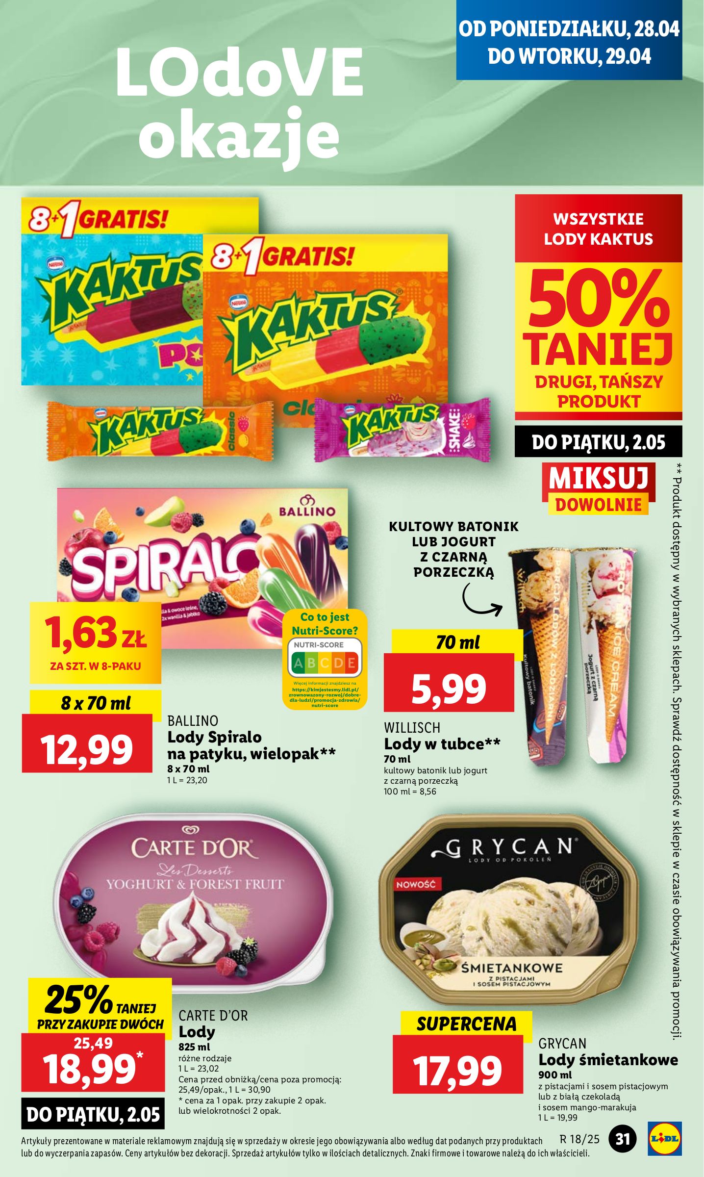 lidl - Lidl gazetka ważna od 28.04. - 29.04. - page: 31 lidl - Lidl gazetka ważna od 28.04. - 29.04. - page: 31