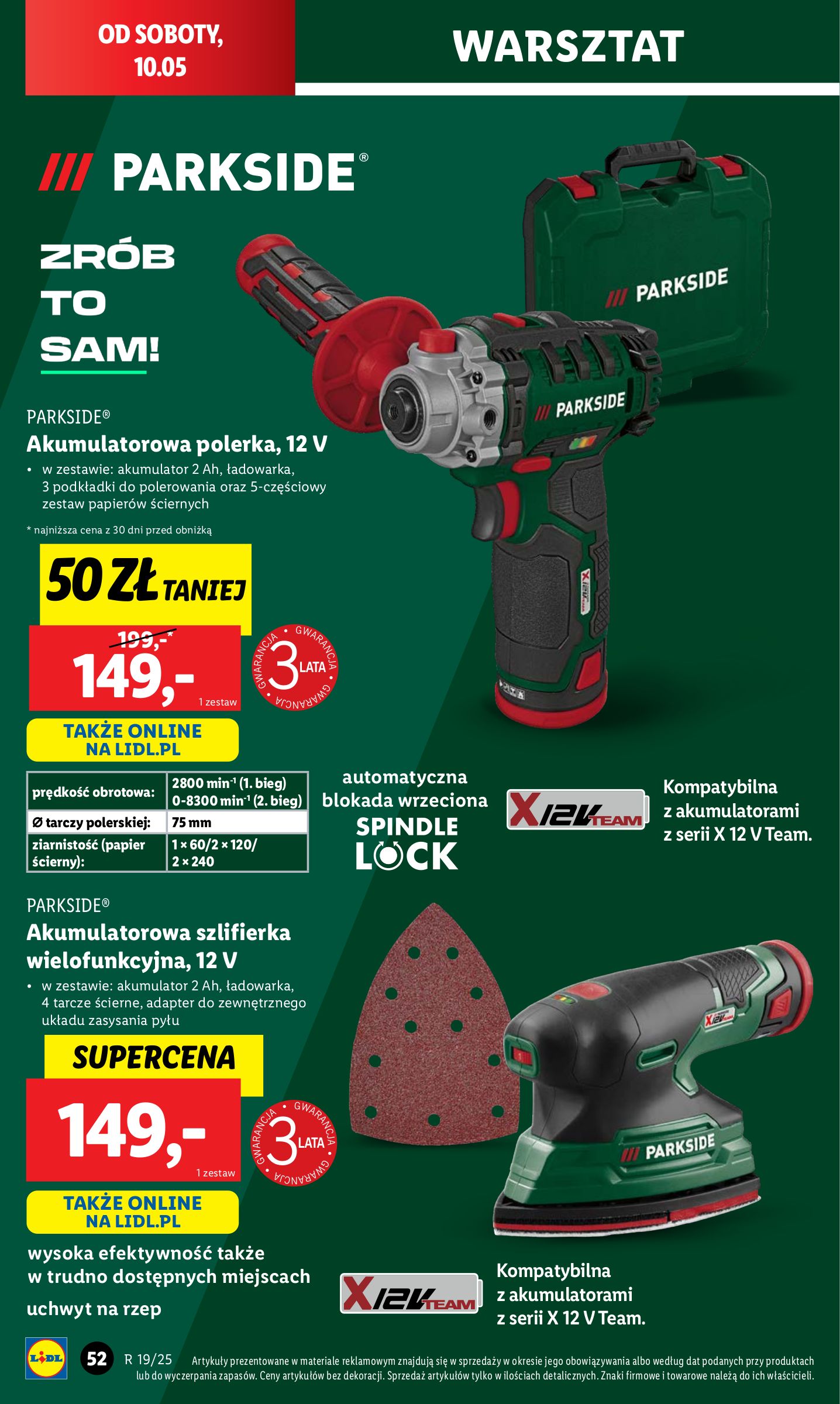 lidl - Lidl - Katalog Okazji gazetka ważna od 05.05. - 10.05. - page: 56 lidl - Lidl - Katalog Okazji gazetka ważna od 05.05. - 10.05. - page: 56
