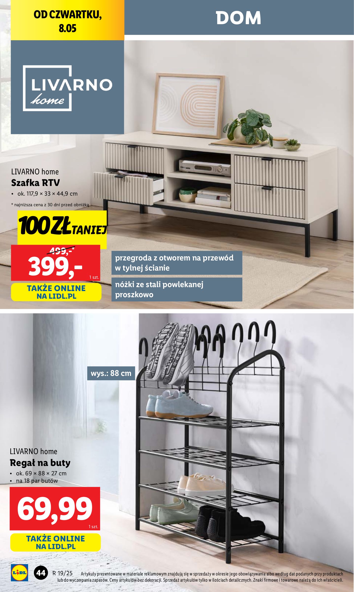 lidl - Lidl - Katalog Okazji gazetka ważna od 05.05. - 10.05. - page: 48 lidl - Lidl - Katalog Okazji gazetka ważna od 05.05. - 10.05. - page: 48