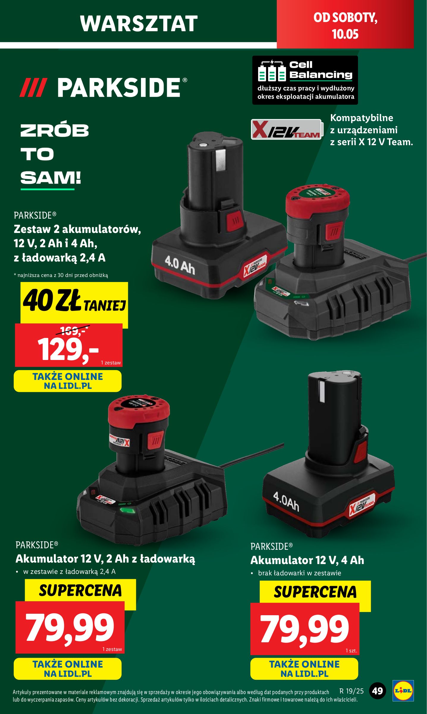 lidl - Lidl - Katalog Okazji gazetka ważna od 05.05. - 10.05. - page: 53 lidl - Lidl - Katalog Okazji gazetka ważna od 05.05. - 10.05. - page: 53