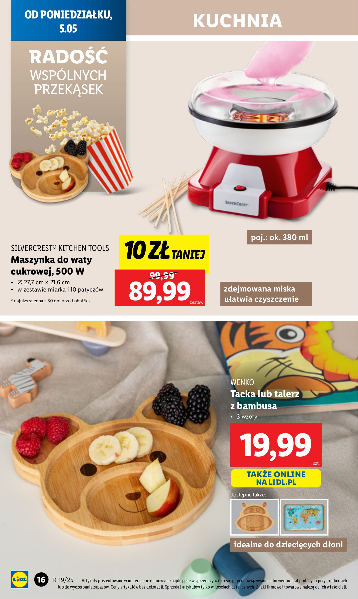 lidl - Lidl - Katalog Okazji gazetka ważna od 05.05. - 10.05. - page: 18 lidl - Lidl - Katalog Okazji gazetka ważna od 05.05. - 10.05. - page: 18