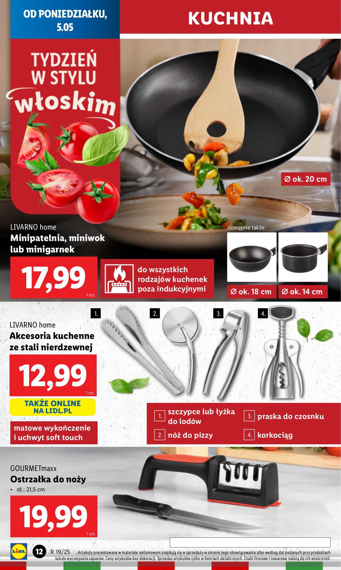 lidl - Lidl - Katalog Okazji gazetka ważna od 05.05. - 10.05. - page: 14 lidl - Lidl - Katalog Okazji gazetka ważna od 05.05. - 10.05. - page: 14